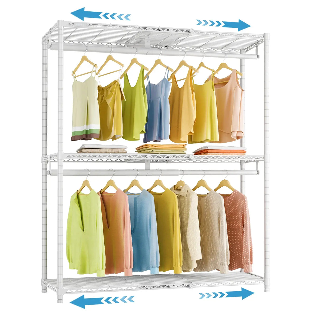 VIPEK X1 Plus Expandable Clothes Rack, White