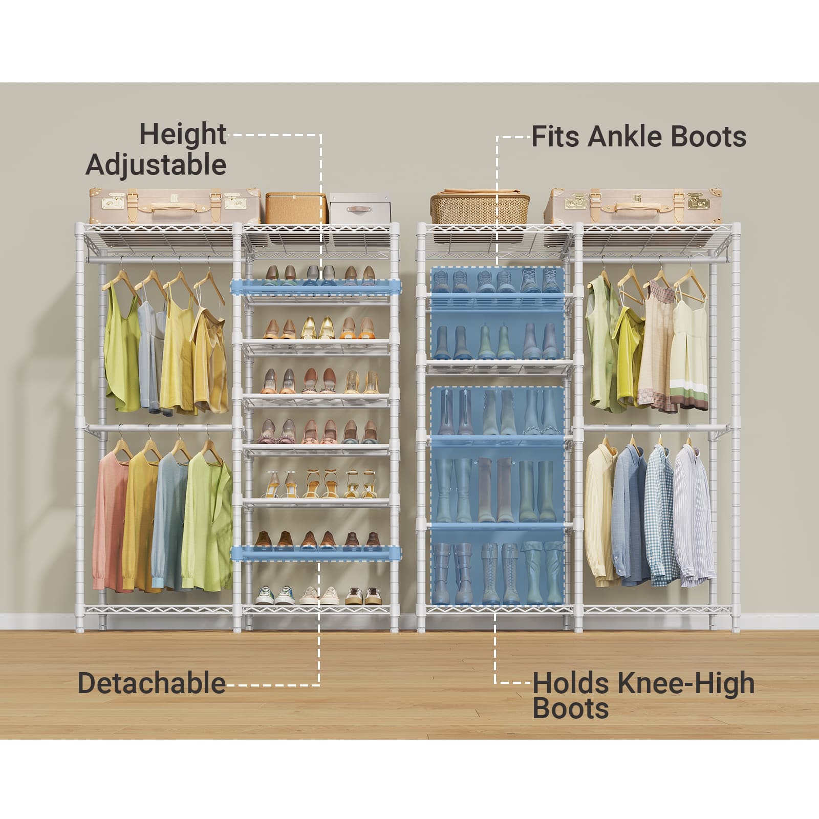 VIPEK S3 Clothes Rack