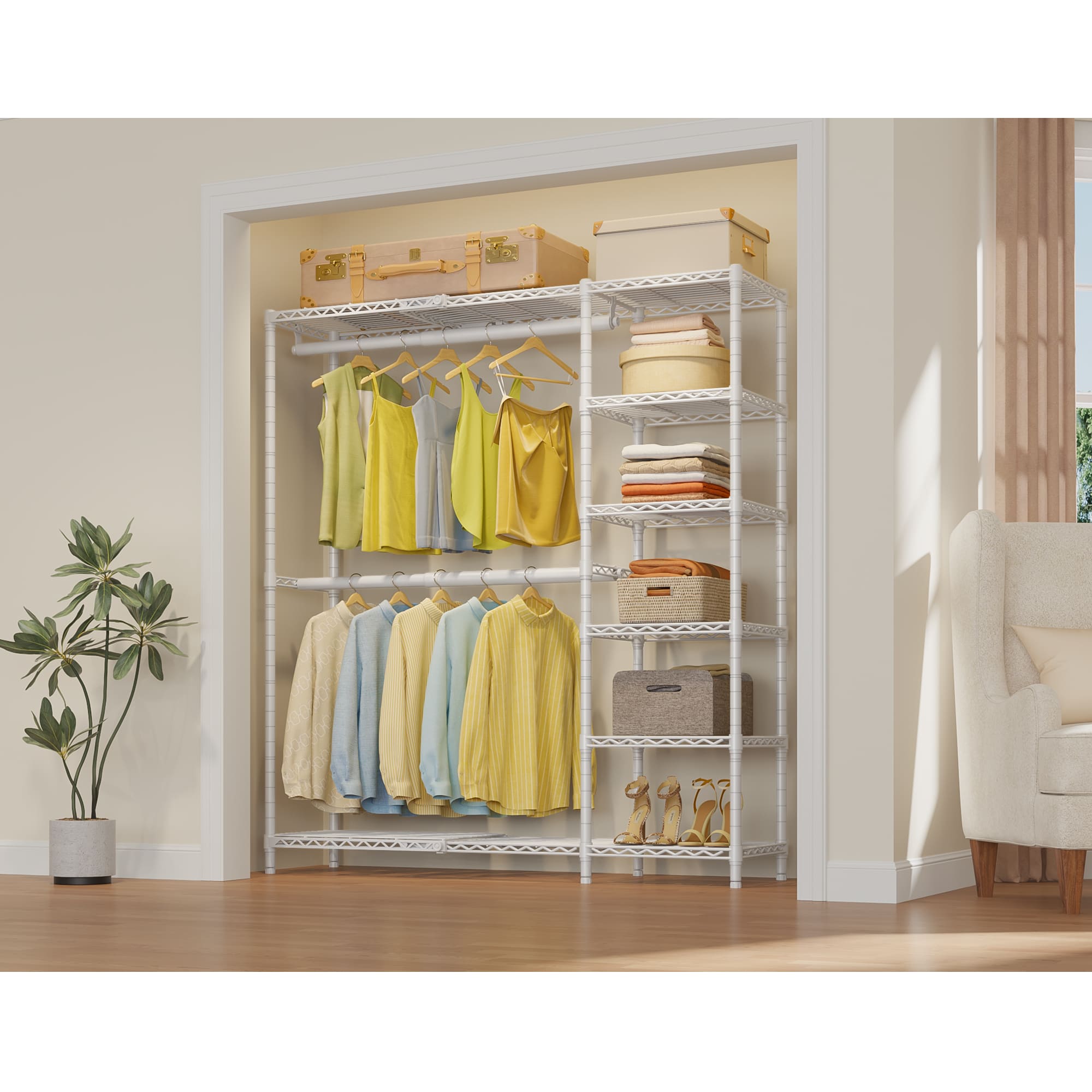 VIPEK X2 Expandable Clothes Rack