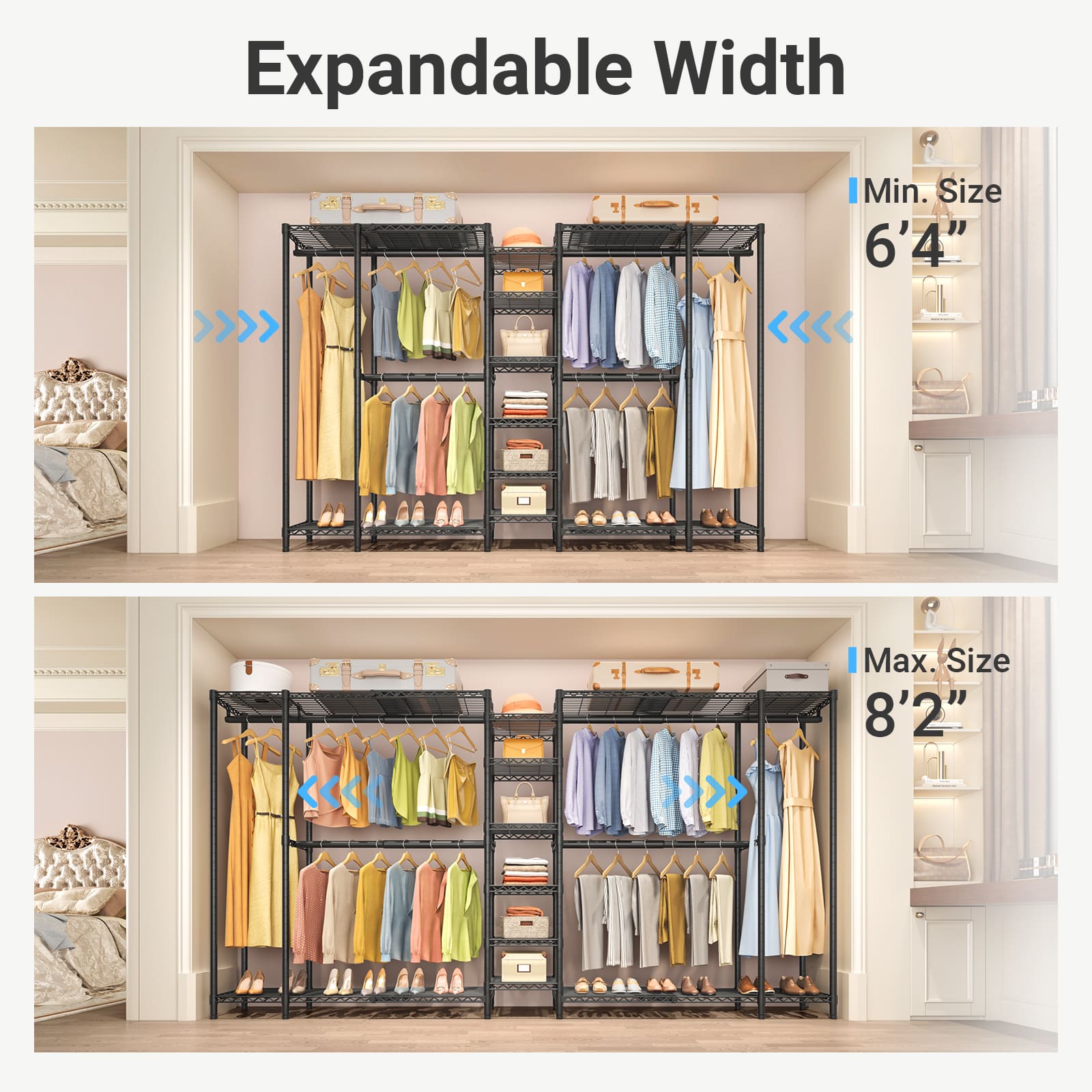 VIPEK X5 Expandable Clothes Rack