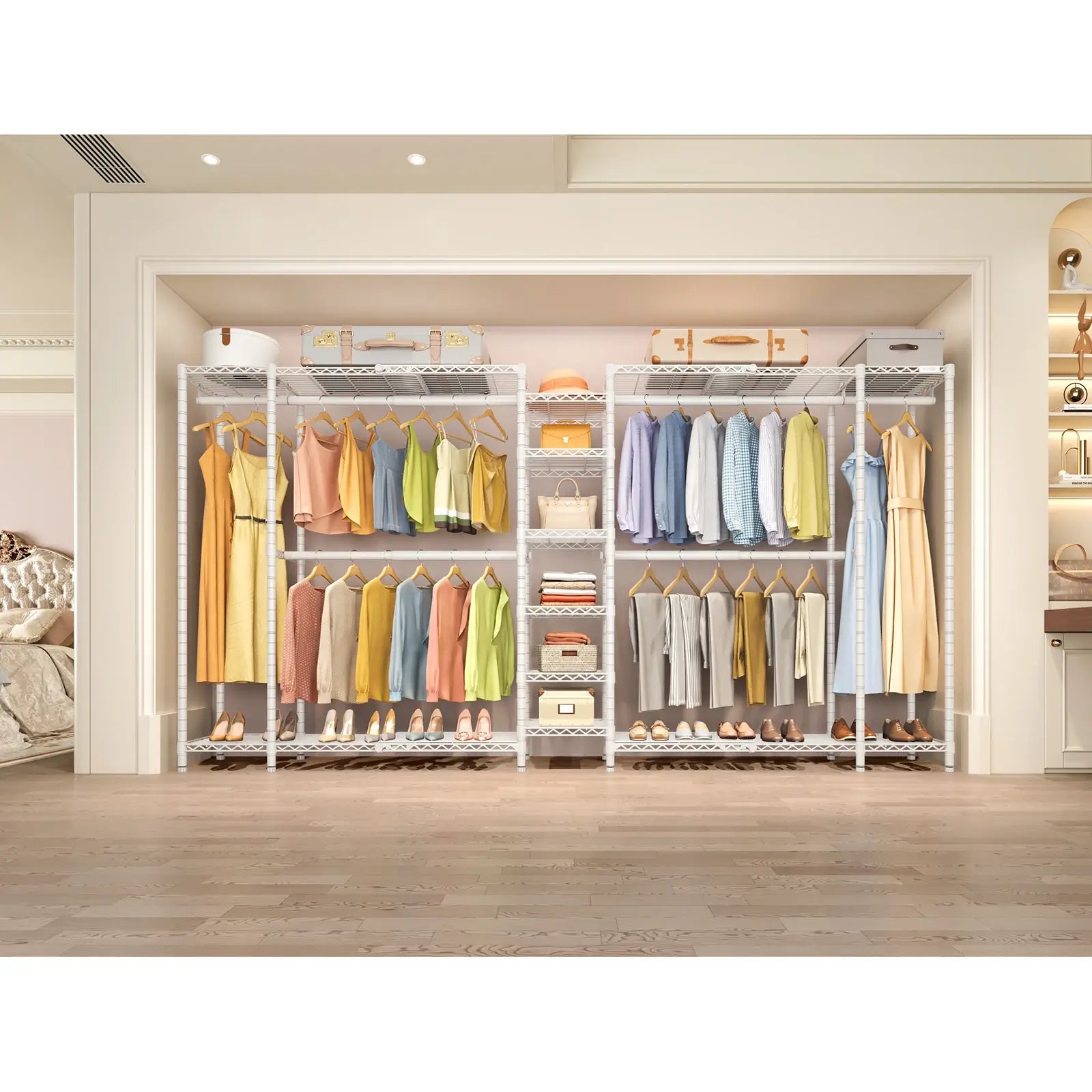 VIPEK X5 Expandable Clothes Rack, White