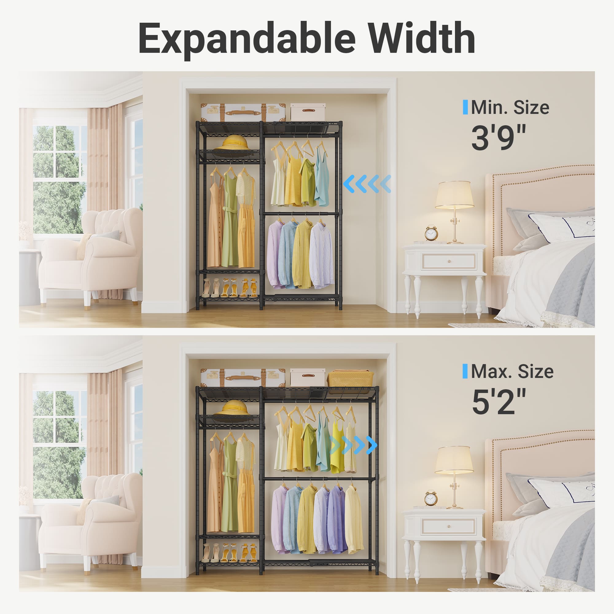 VIPEK X20 Expandable Clothes Rack