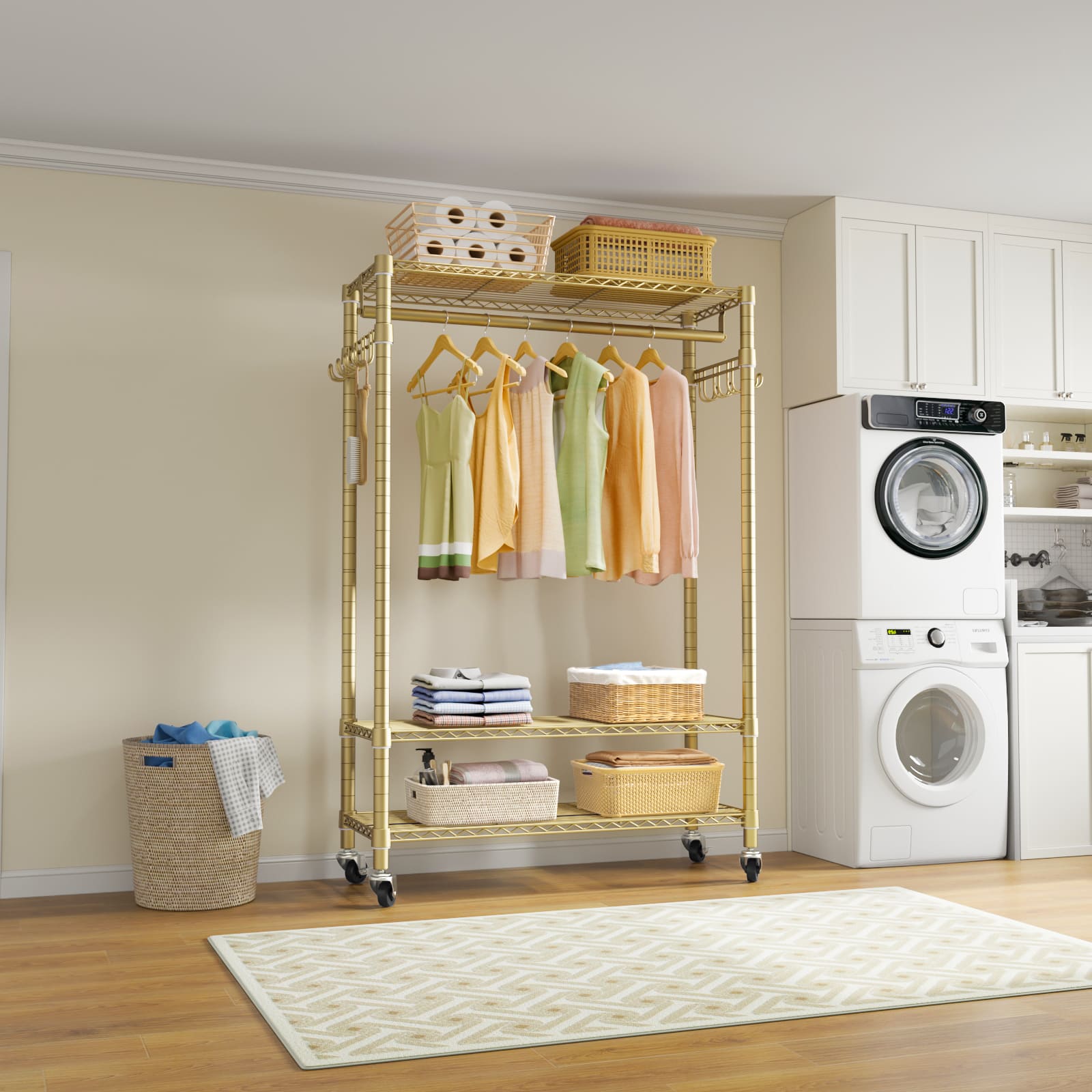 VIPEK R1 Rolling Clothes Rack