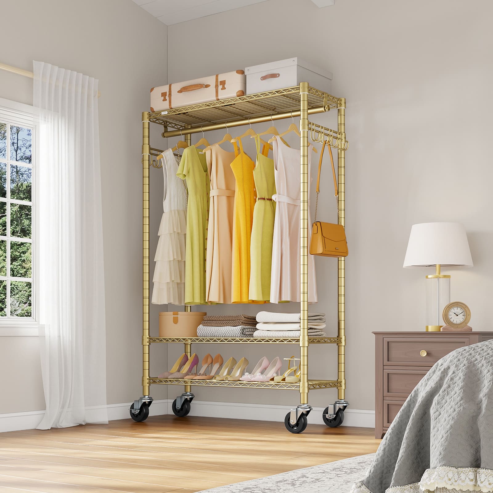 VIPEK R3 Rolling Clothes Rack