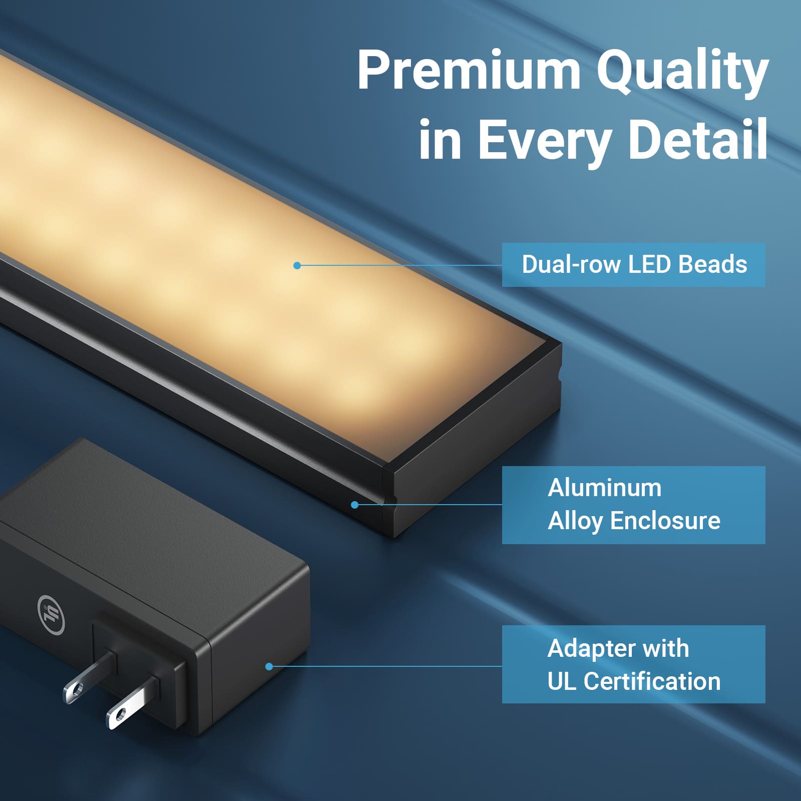 VIPEK Dimmable LED Closet Lights for VIPEK V5, V5 Plus, V5i, V5i Plus, V5C, V5C Plus, V10, V10C, S3 Clothes Rack