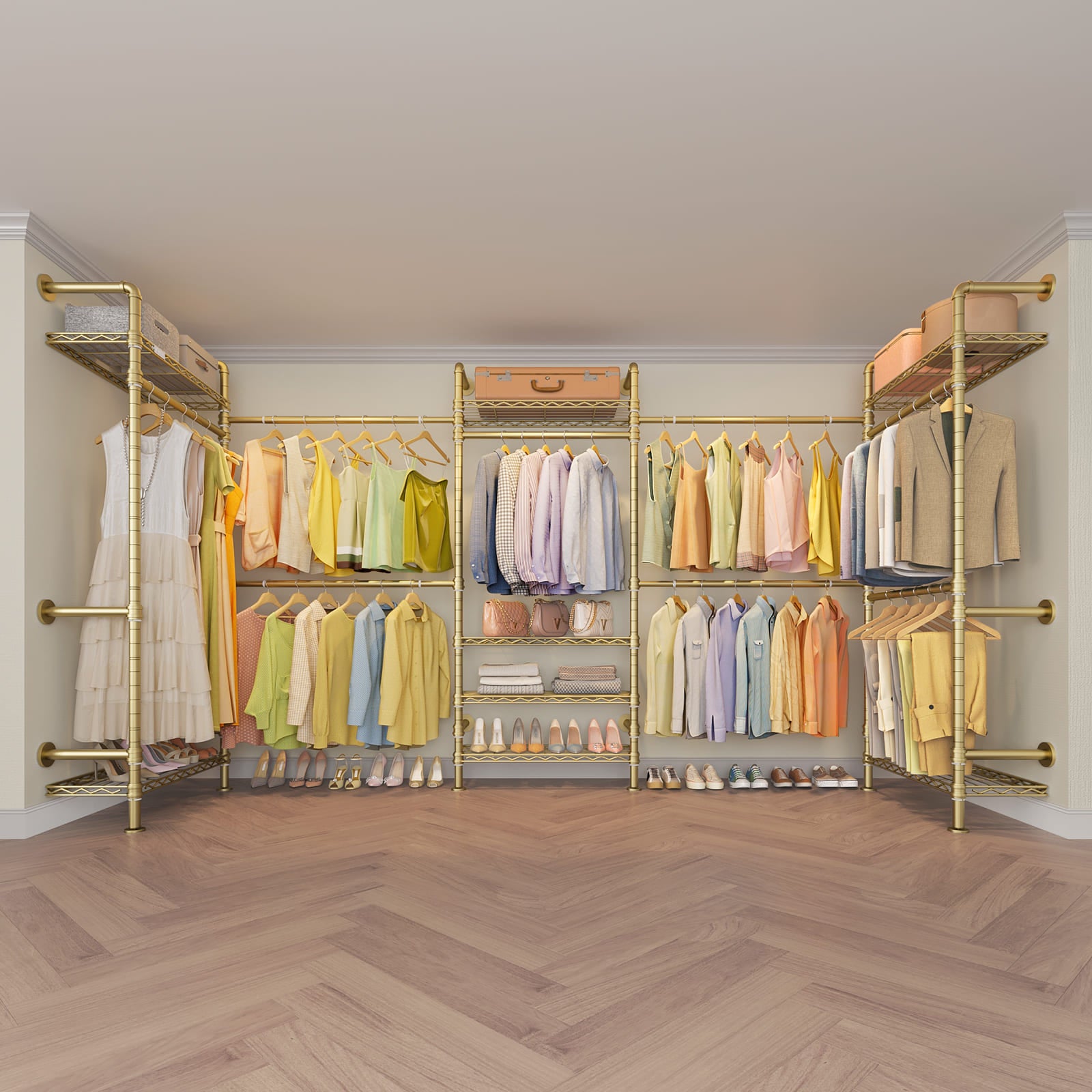 Timate U5 Wall Mounted Expandable Clothes Rack