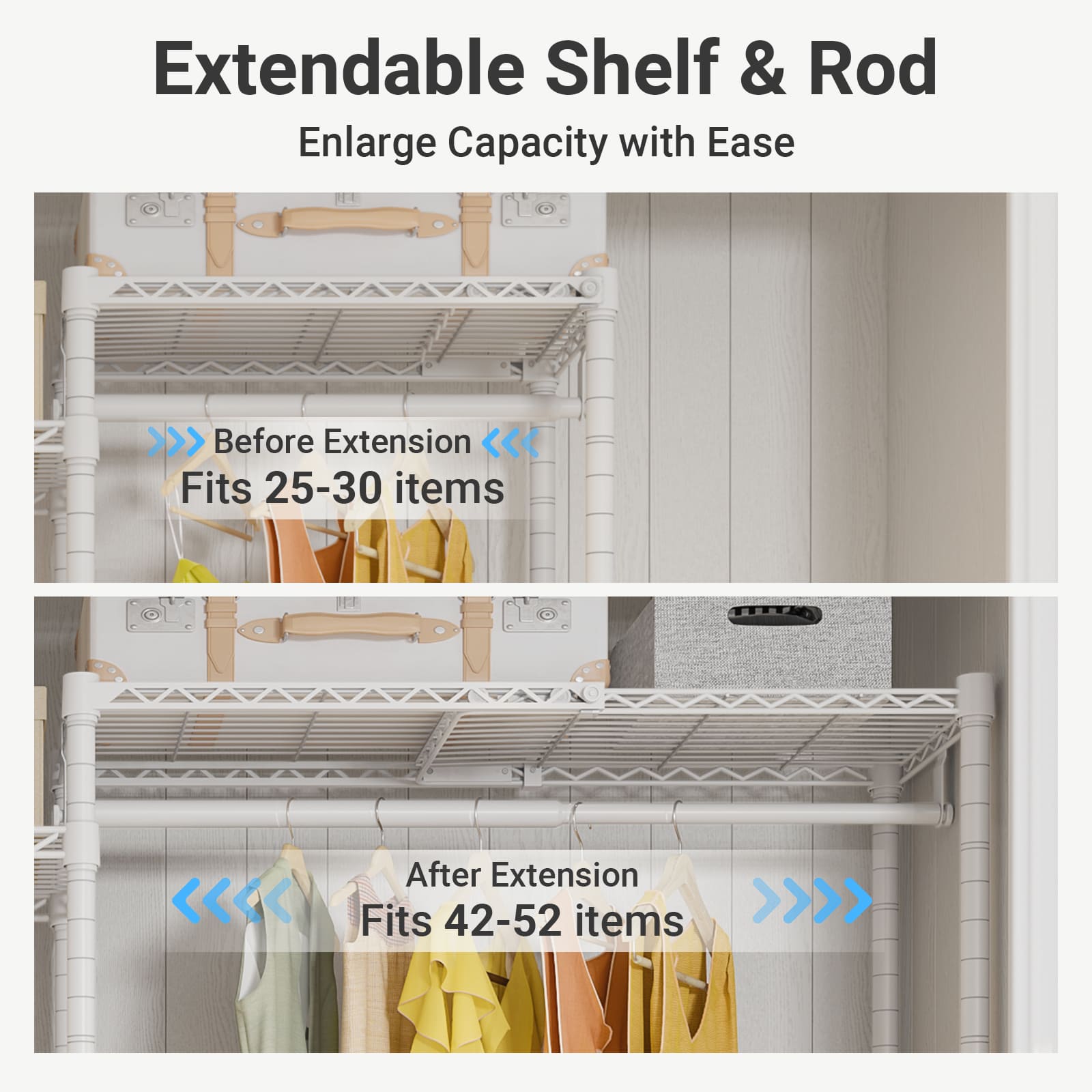 VIPEK X3 Expandable Clothes Rack