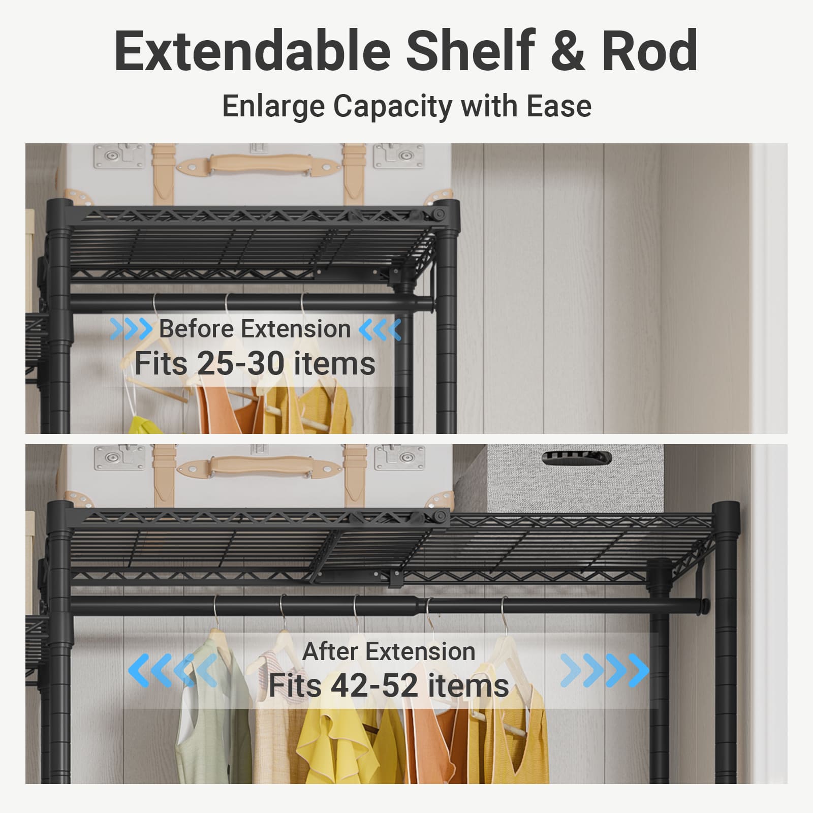 VIPEK X3 Expandable Clothes Rack