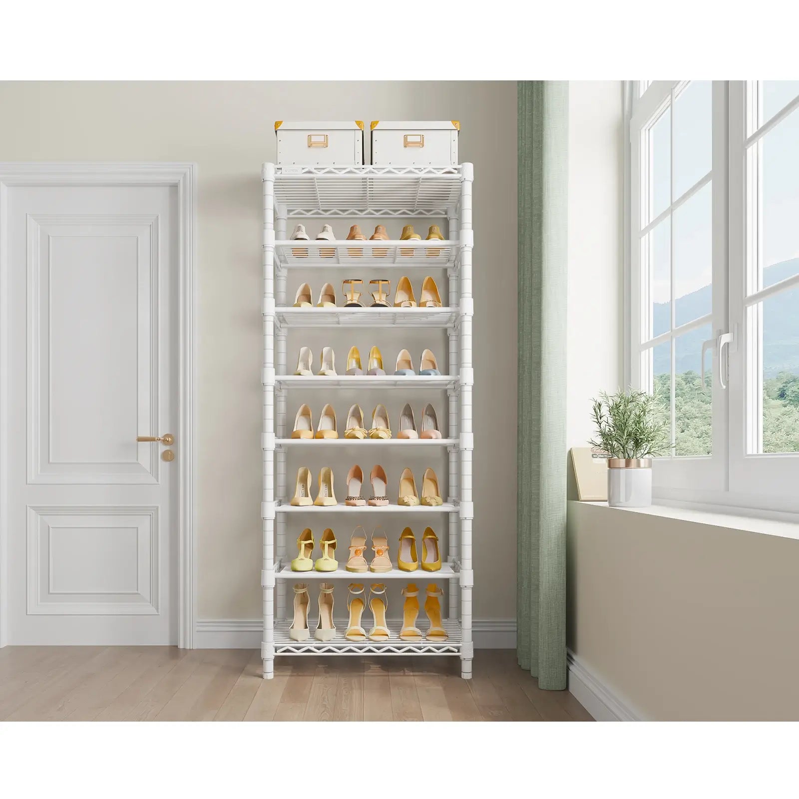 VIPEK S1 Shoe Rack, White