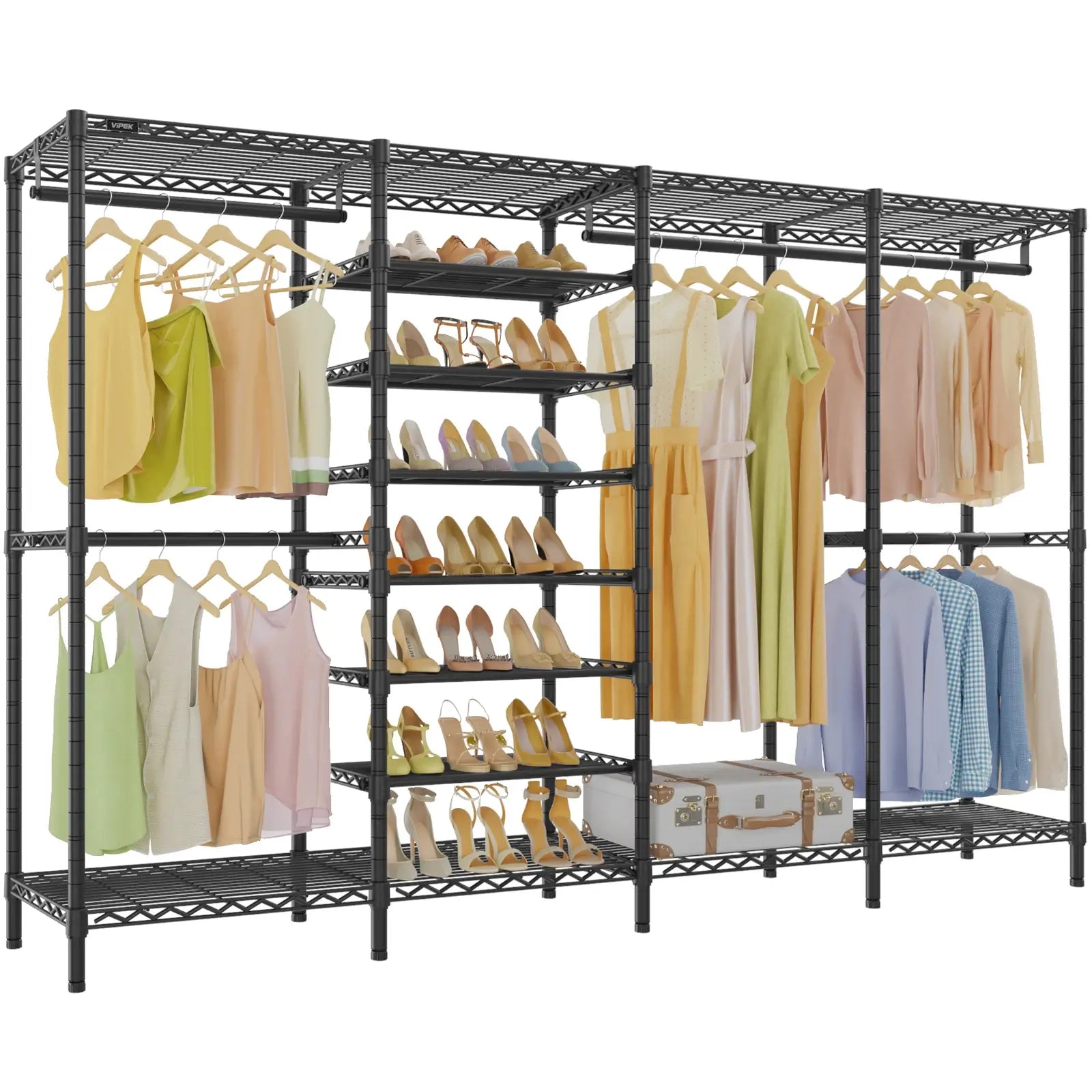 VIPEK S4 Clothes Rack with Shoe Storage