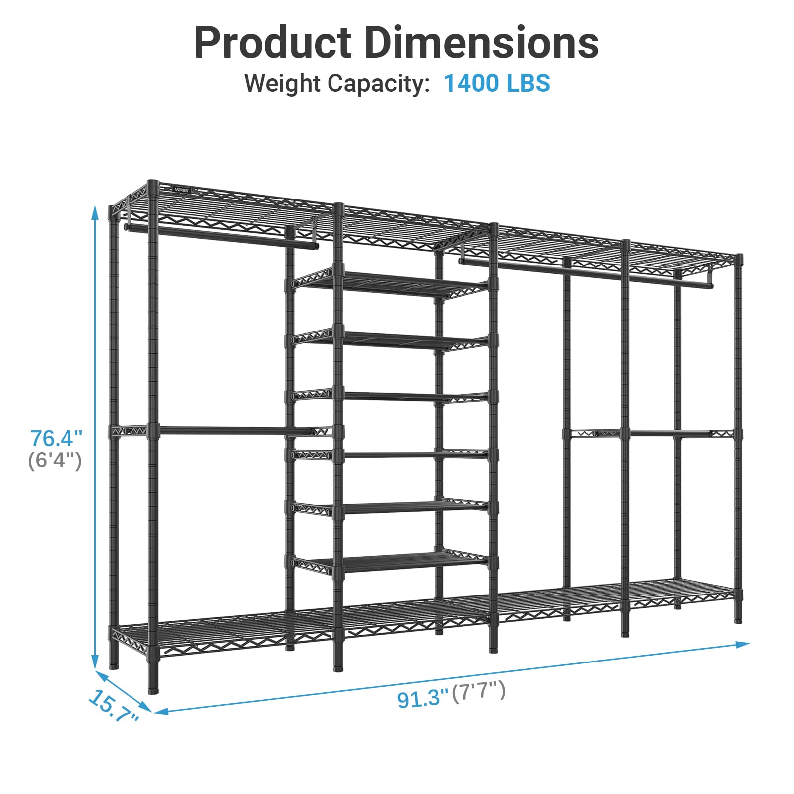 VIPEK S4 Clothes Rack