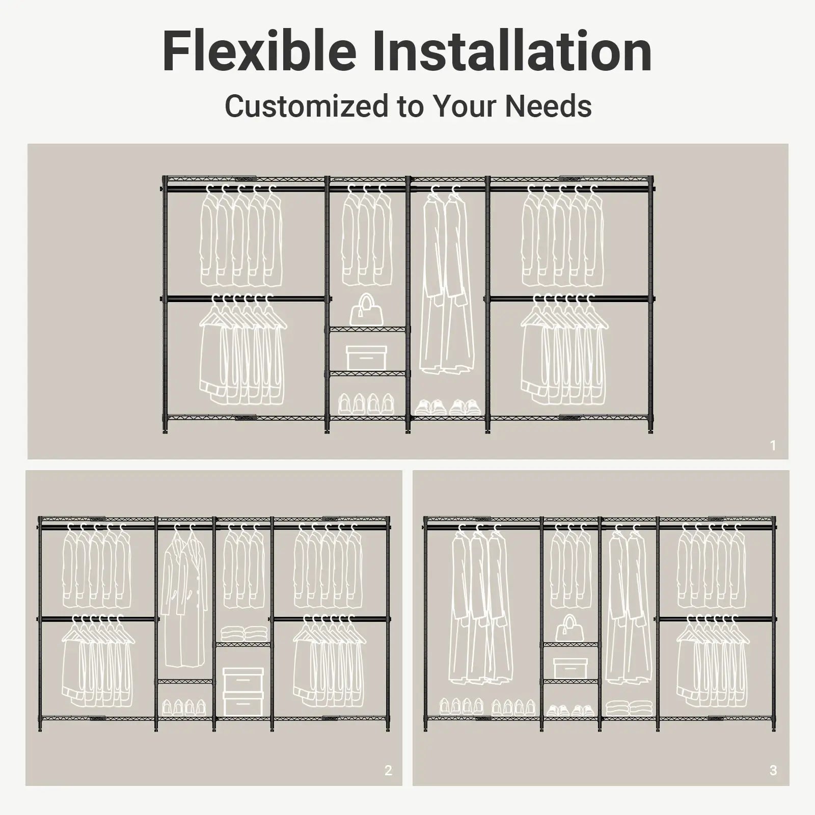VIPEK X4 Expandable Clothes Rack