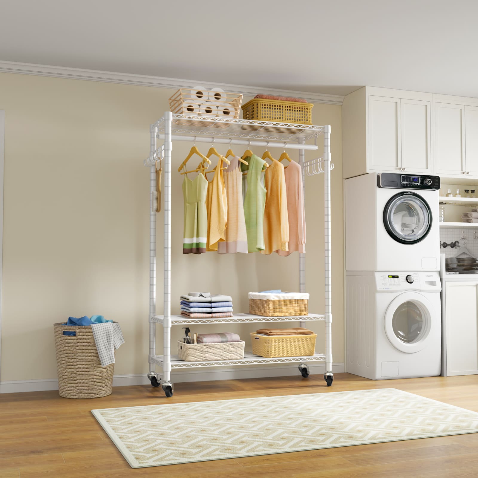 VIPEK R1 Rolling Clothes Rack