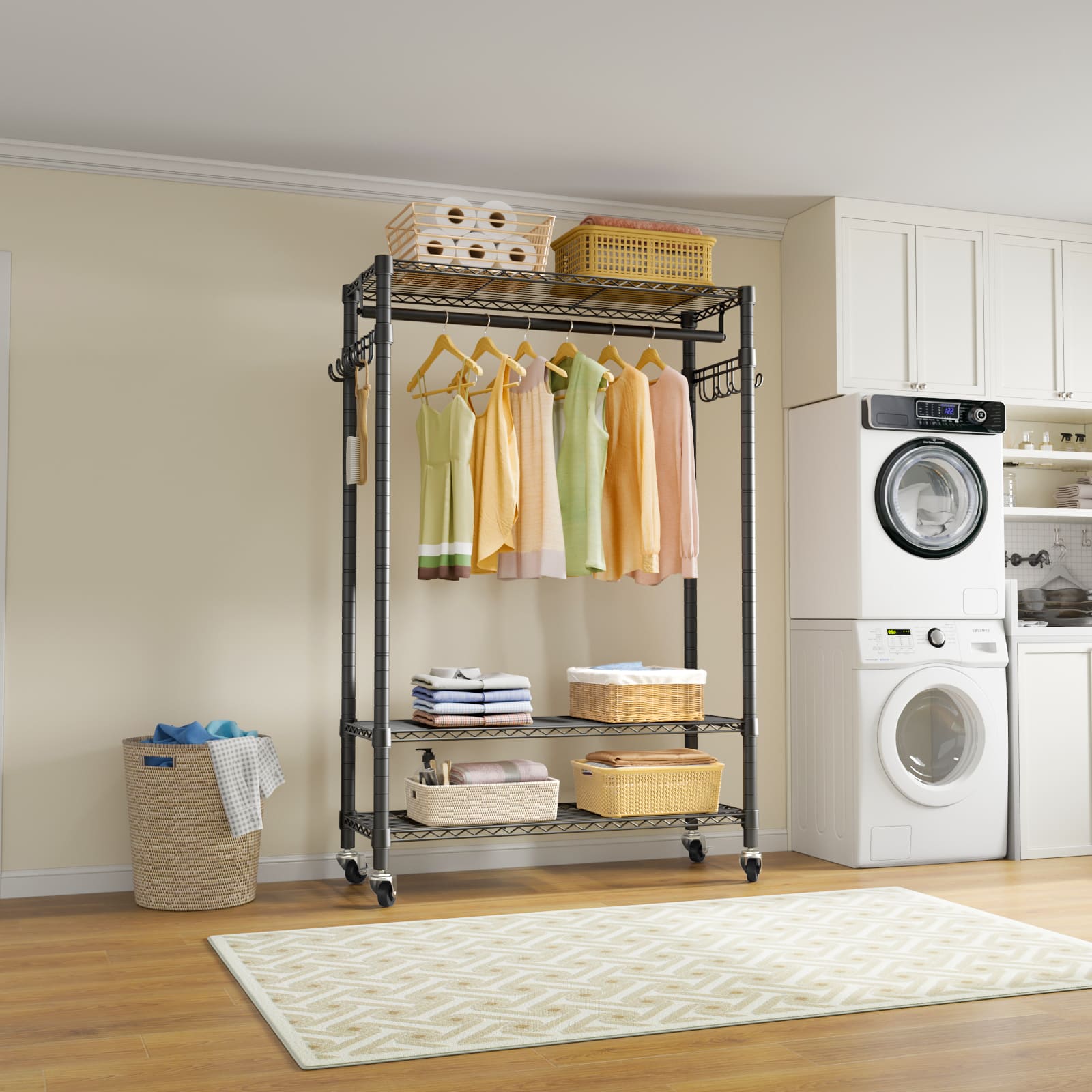 VIPEK R1 Rolling Clothes Rack