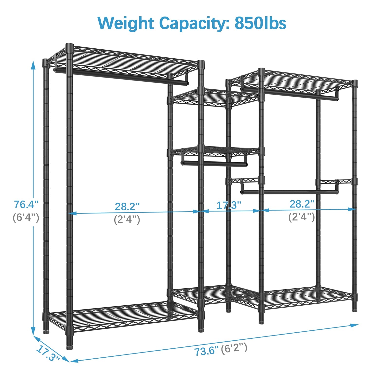 VIPEK Classic V6 Garment Rack