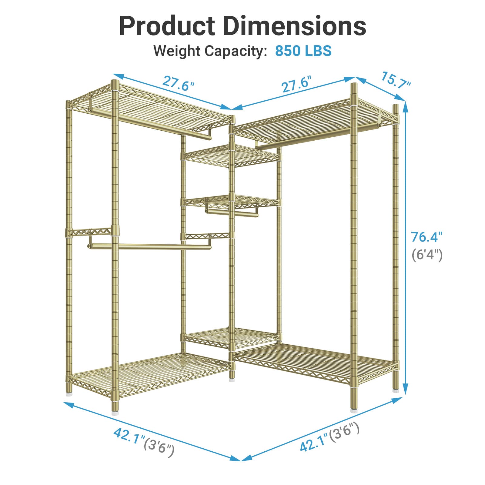 VIPEK L6 Clothes Rack