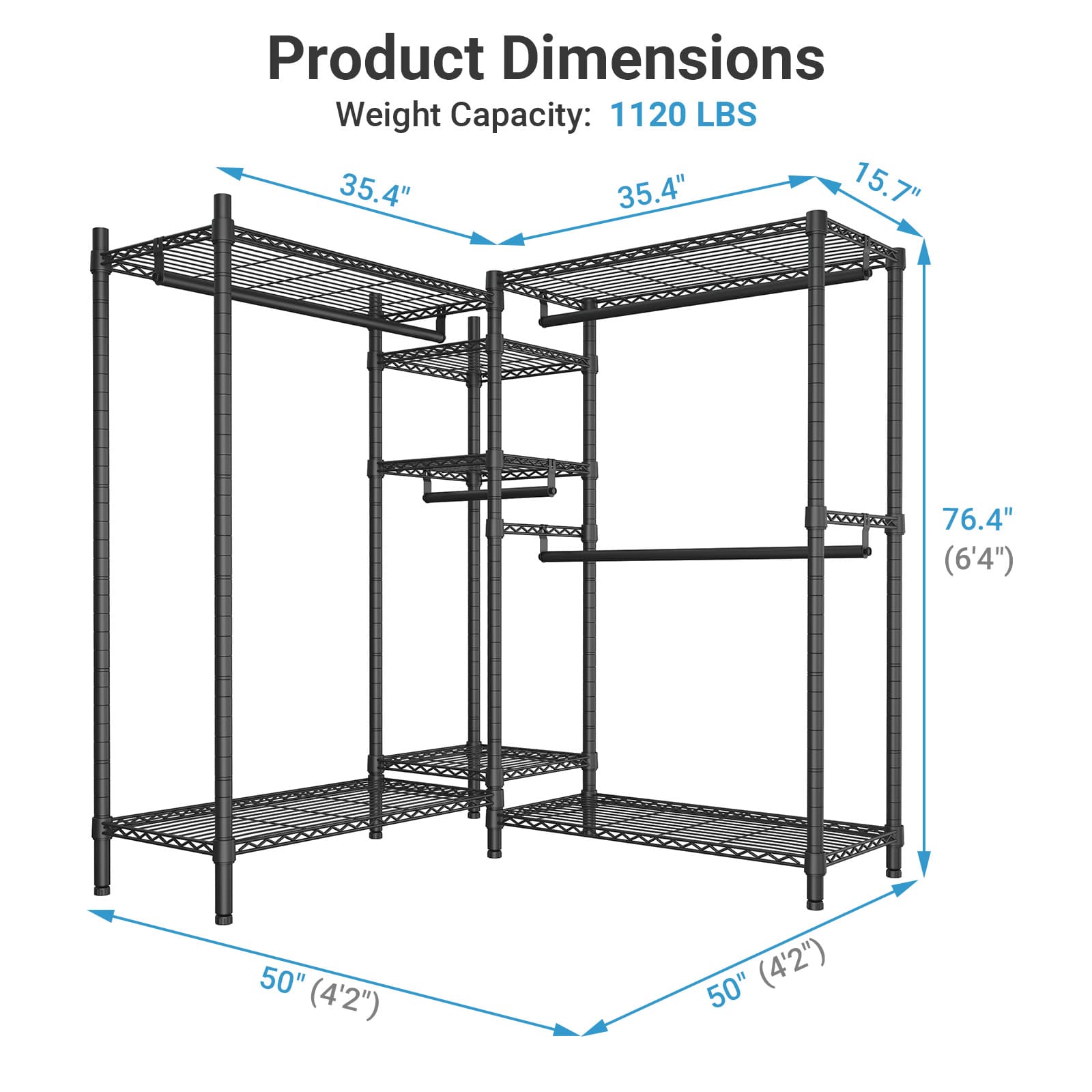 VIPEK L6 Clothes Rack