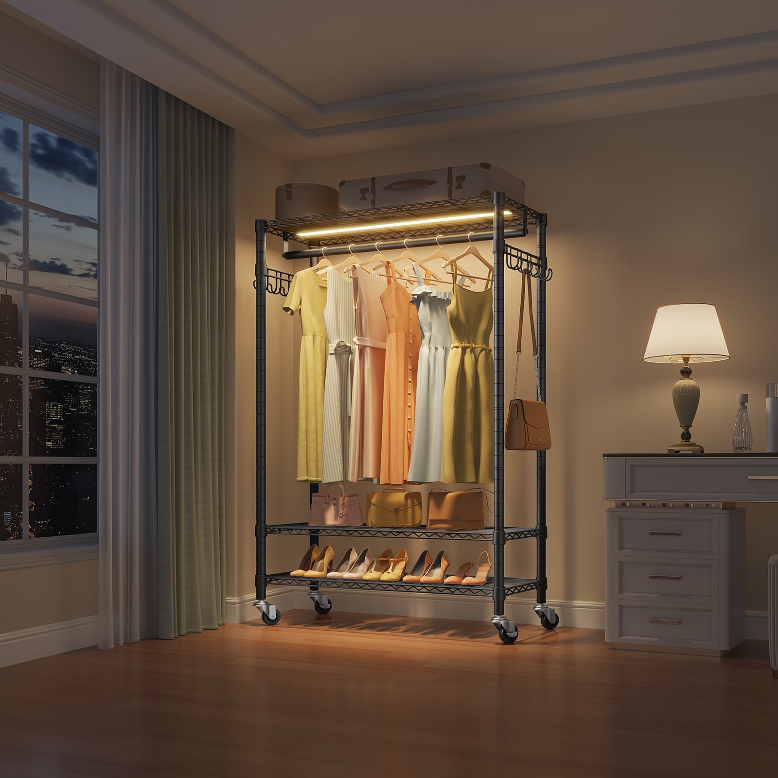 VIPEK R1L Rolling Garment Rack
