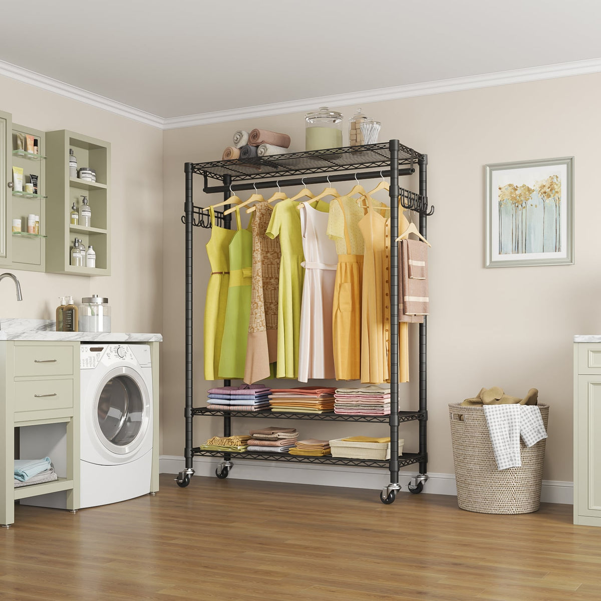 Clothes Ruck VIPEK R3 Plus Rolling Clothes Rack