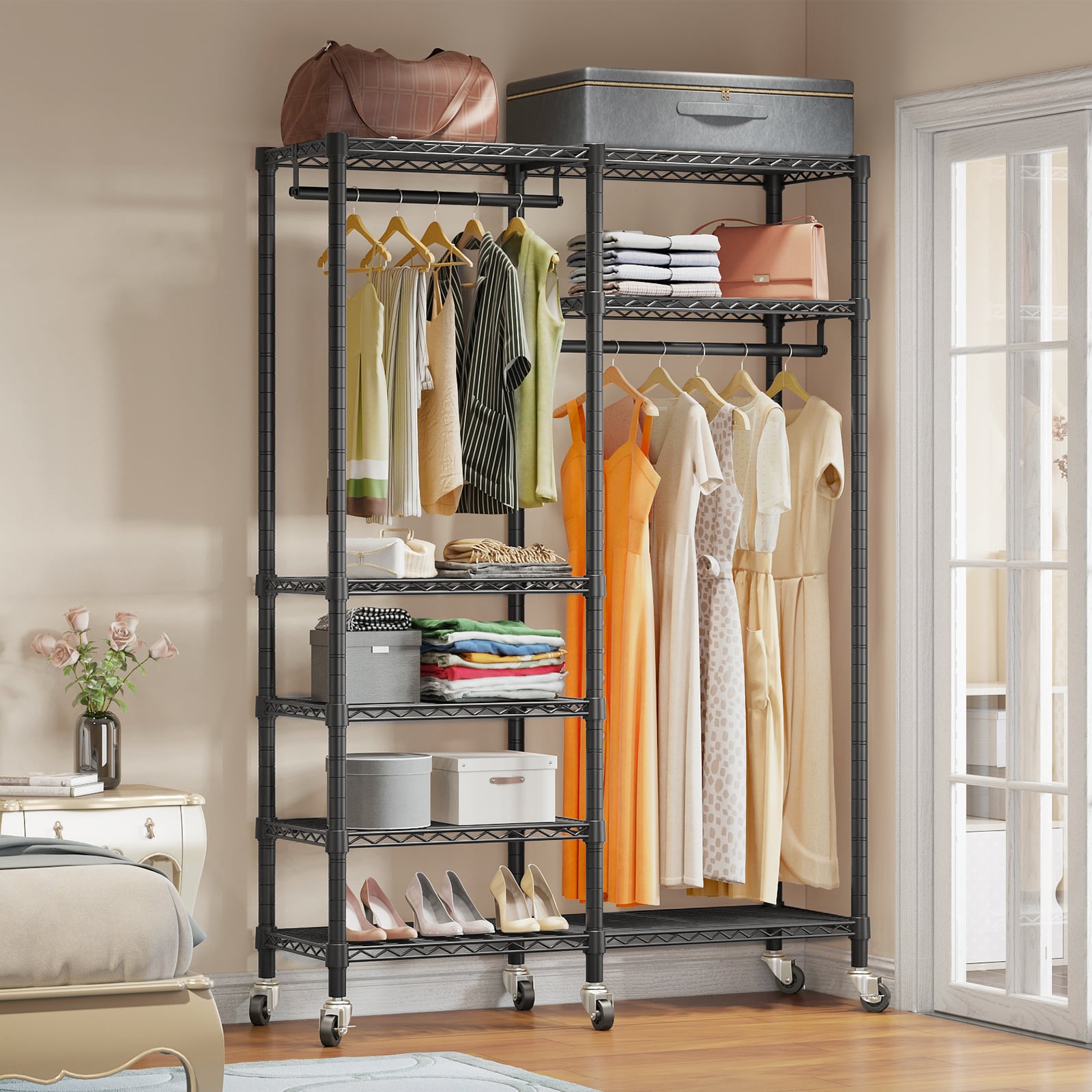 VIPEK R4 Rolling Garment Rack