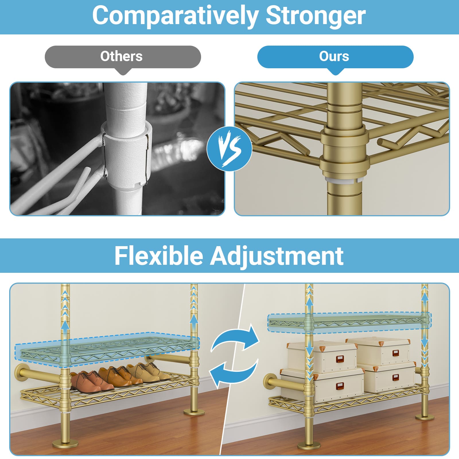 Timate L4 Wall Mounted Expandable Clothes Rack