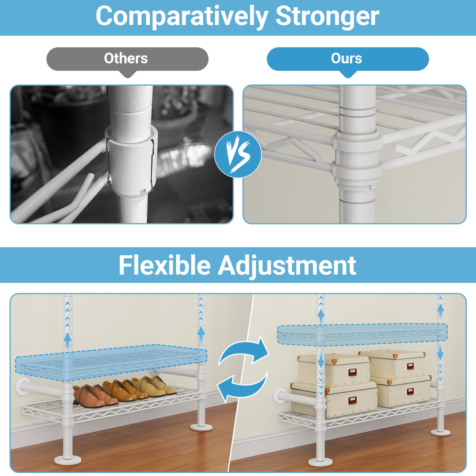 Timate L4 Wall Mounted Expandable Clothes Rack