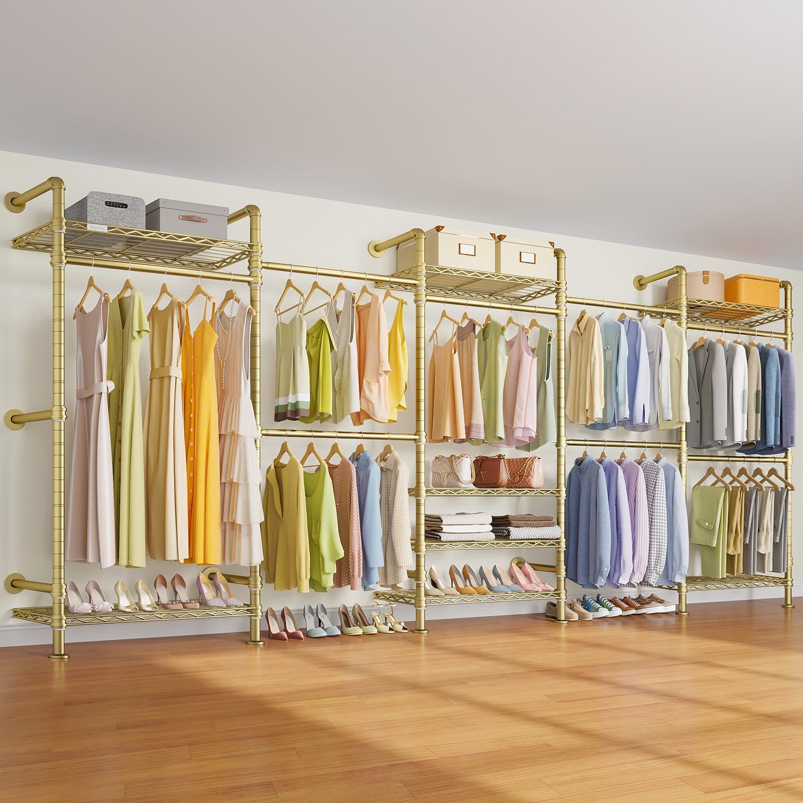 Timate F5 Wall Mounted Expandable Clothes Rack