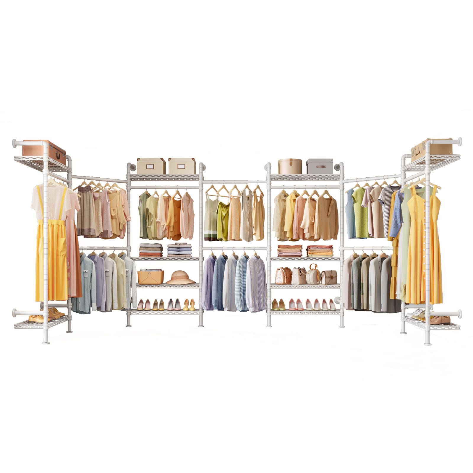Timate U3 Wall Mounted Expandable Clothes Rack