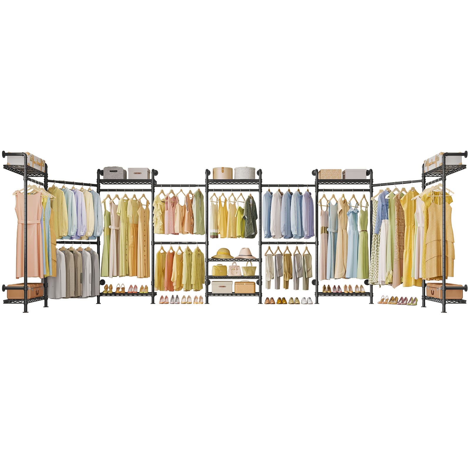 Timate U4 Wall Mounted Expandable Clothes Rack