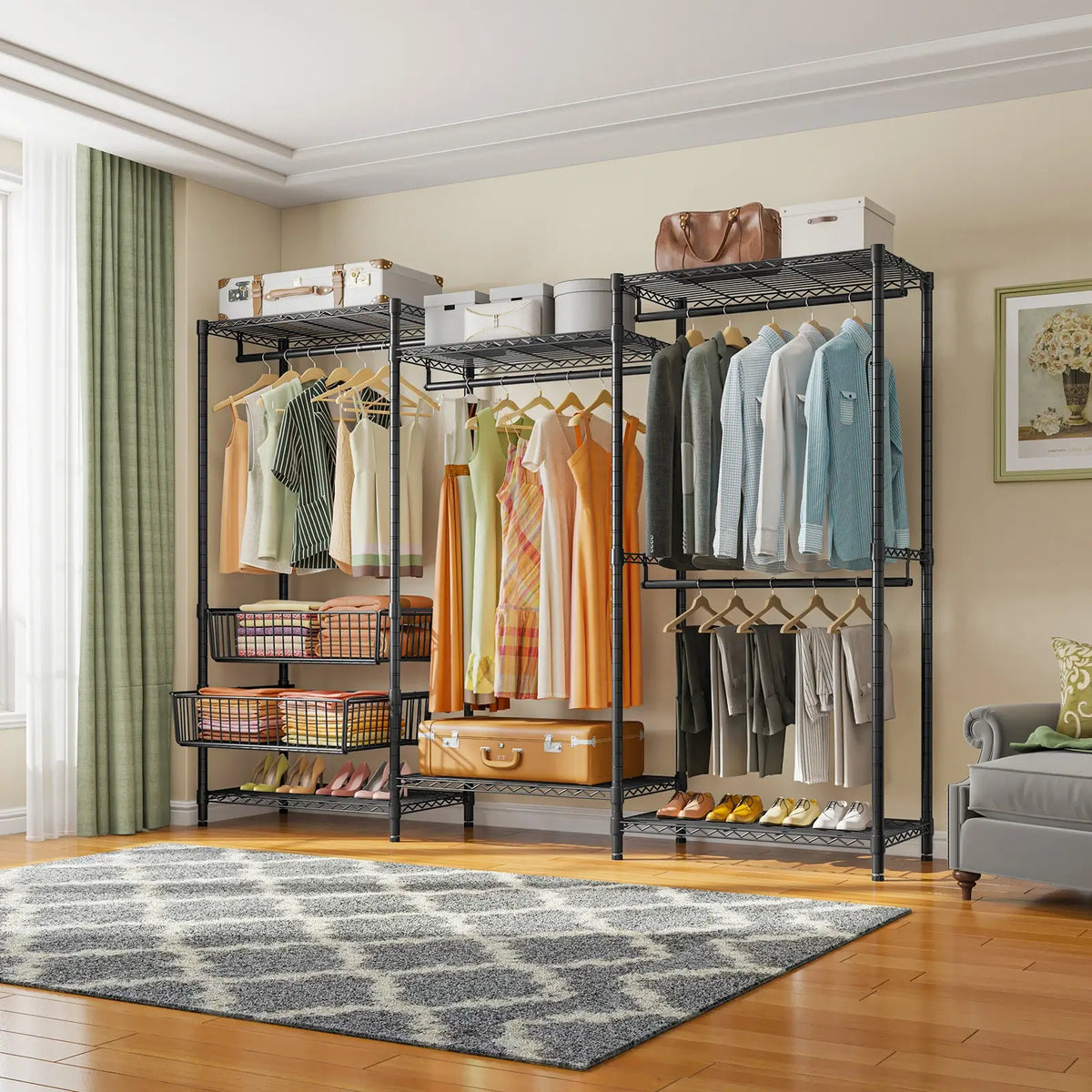 Clothes Ruck Sturdy Clothes Rack - Maximize Your Closet Space with Durable Garment ...