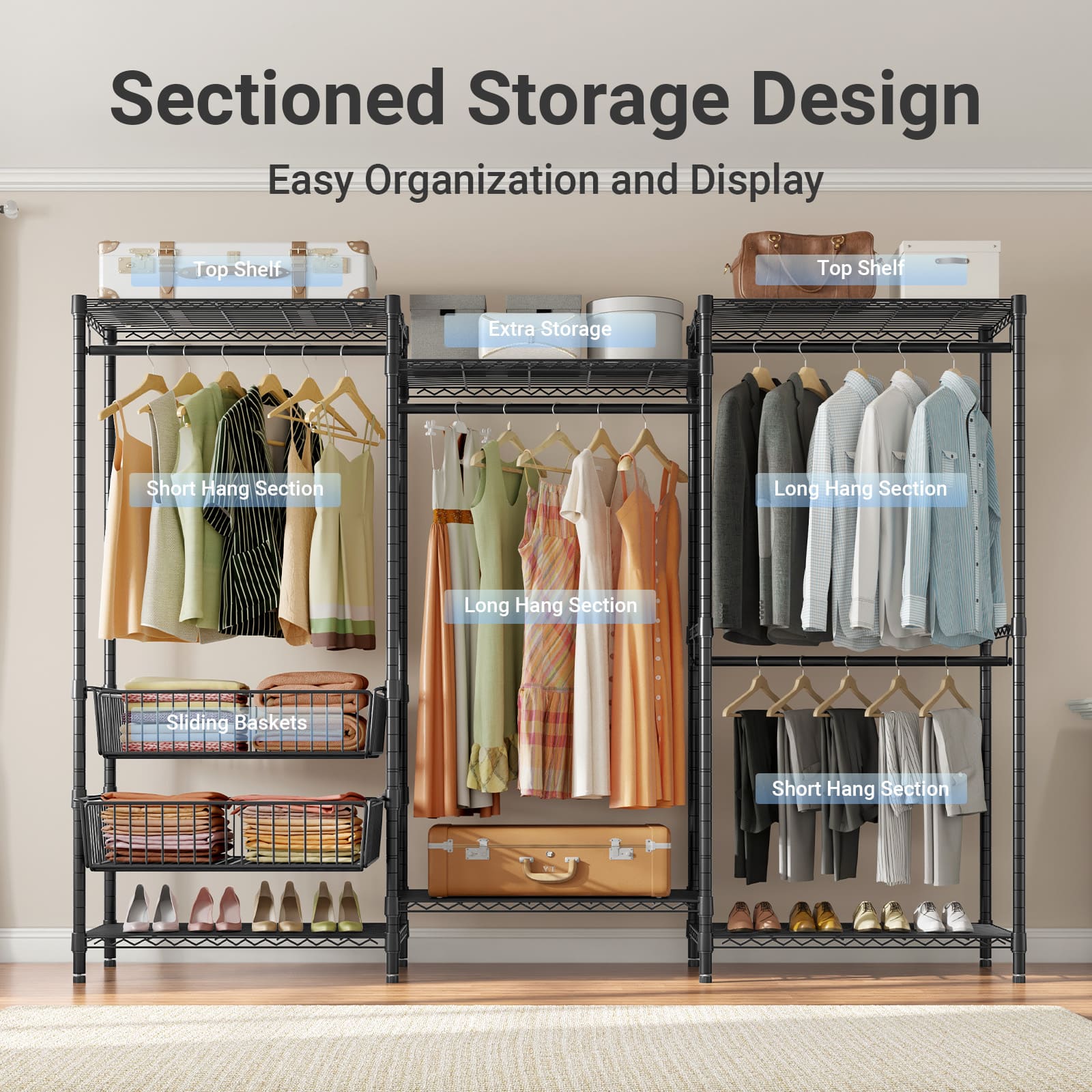 VIPEK V10 Clothes Rack