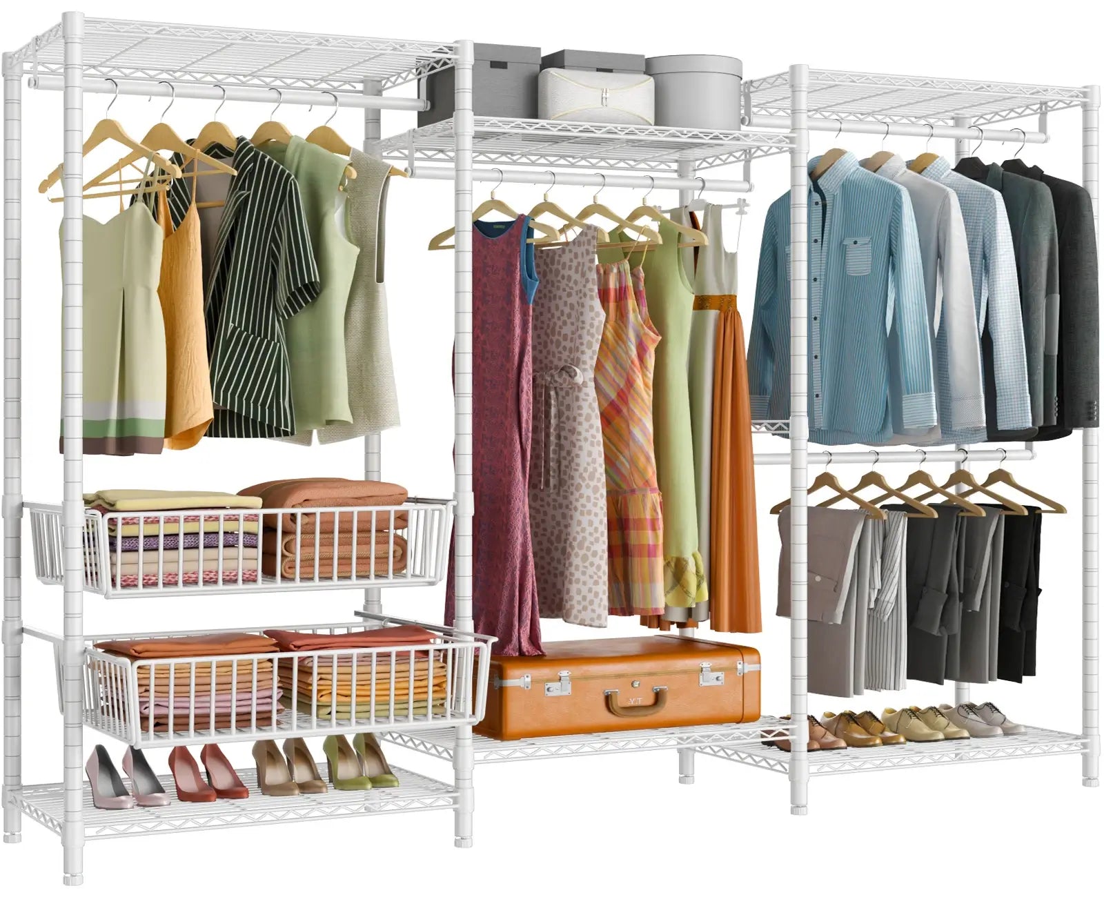 VIPEK V10 Clothes Rack, White