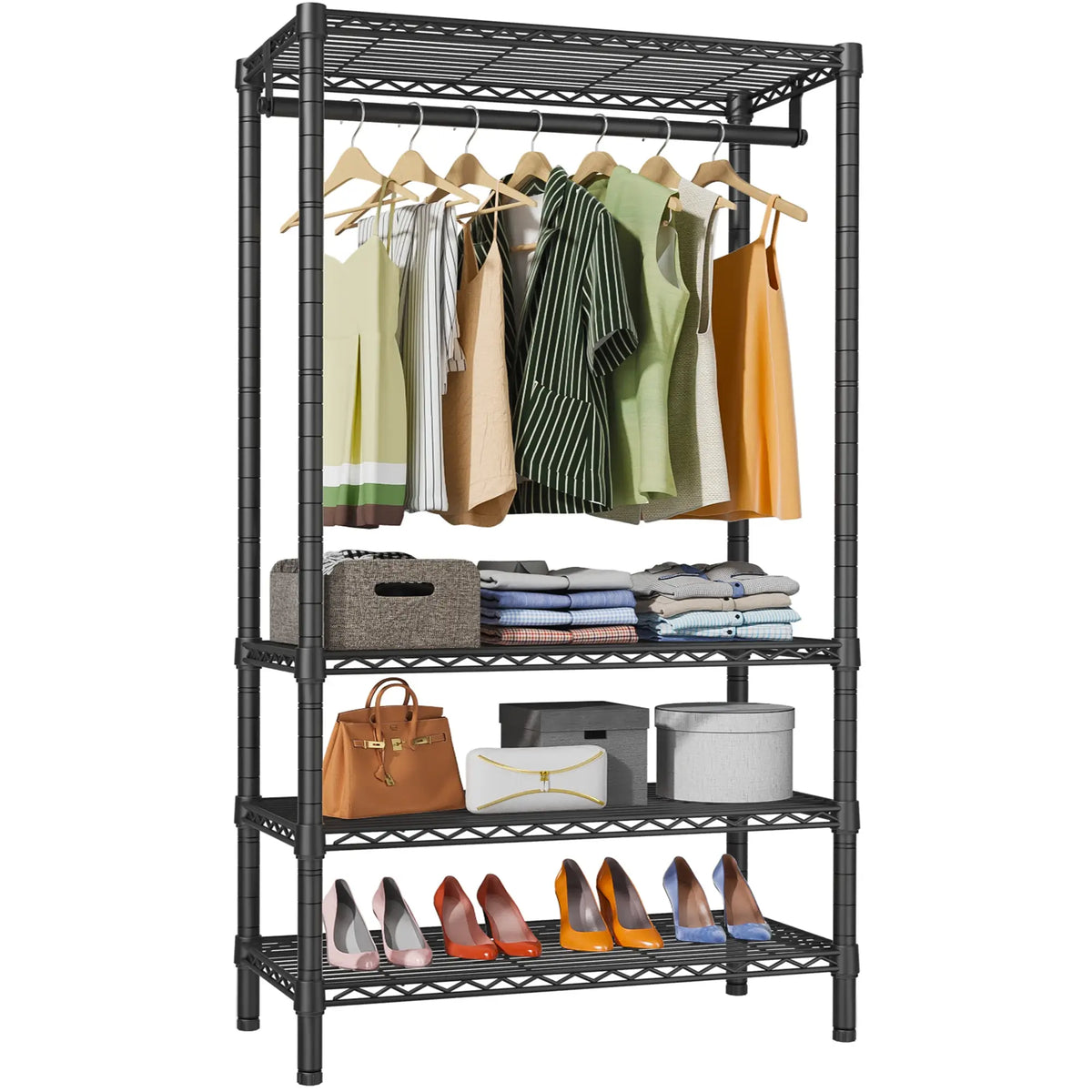 Clothes Rack Sale Sturdy Clothes Rack - Maximize Your Closet Space with Durable Garment ...