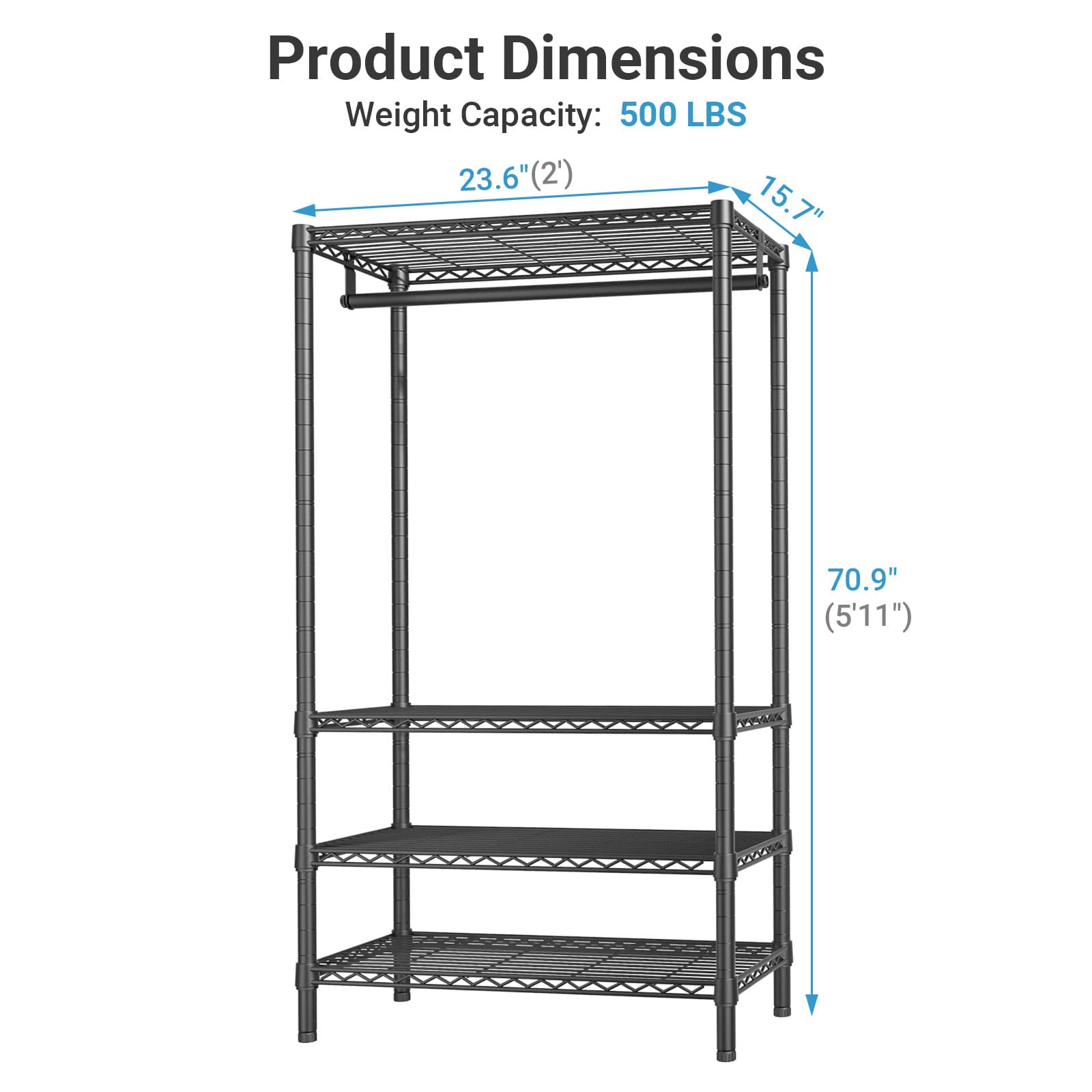 VIPEK V1 Clothes Rack