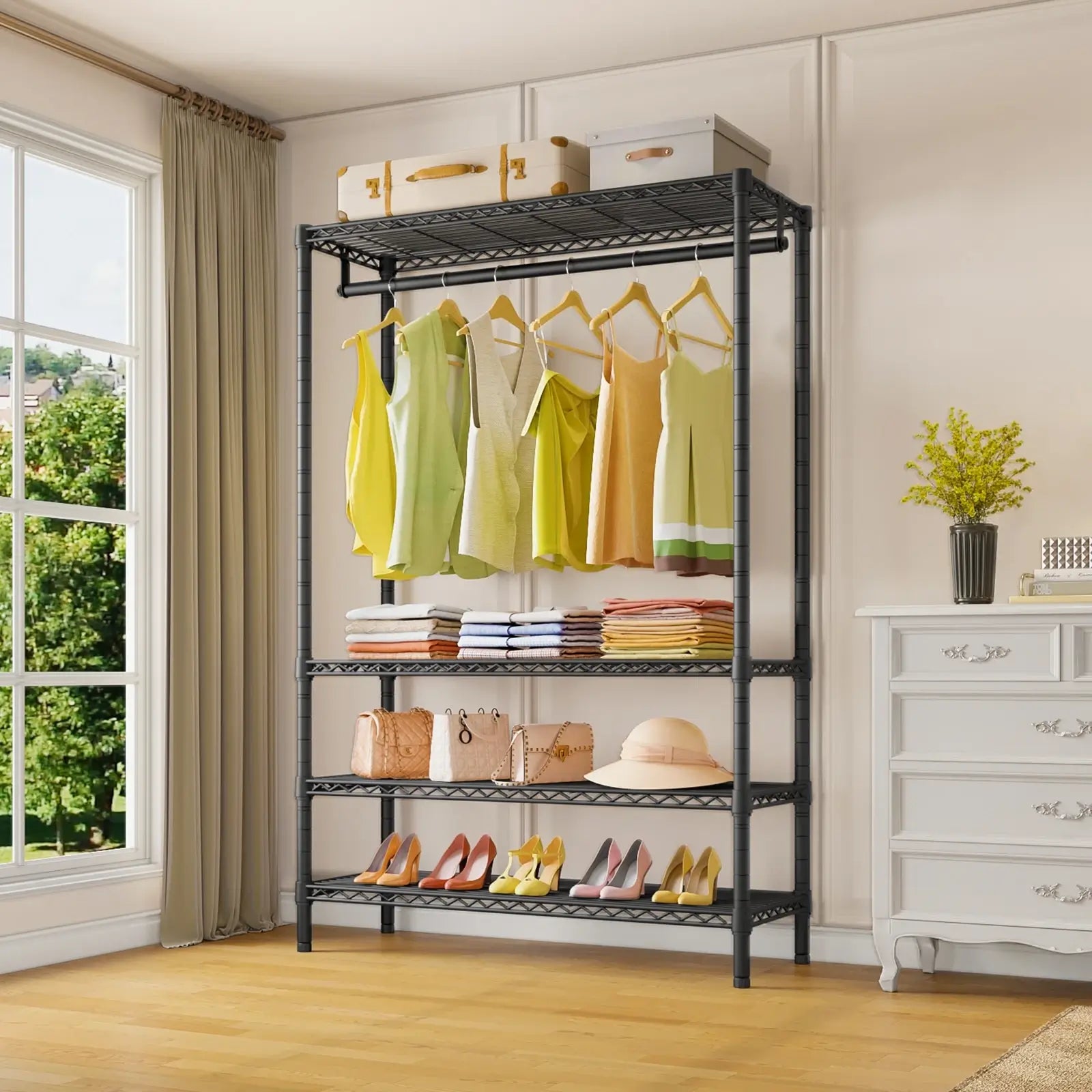 VIPEK V1 Plus Clothes Rack, Black