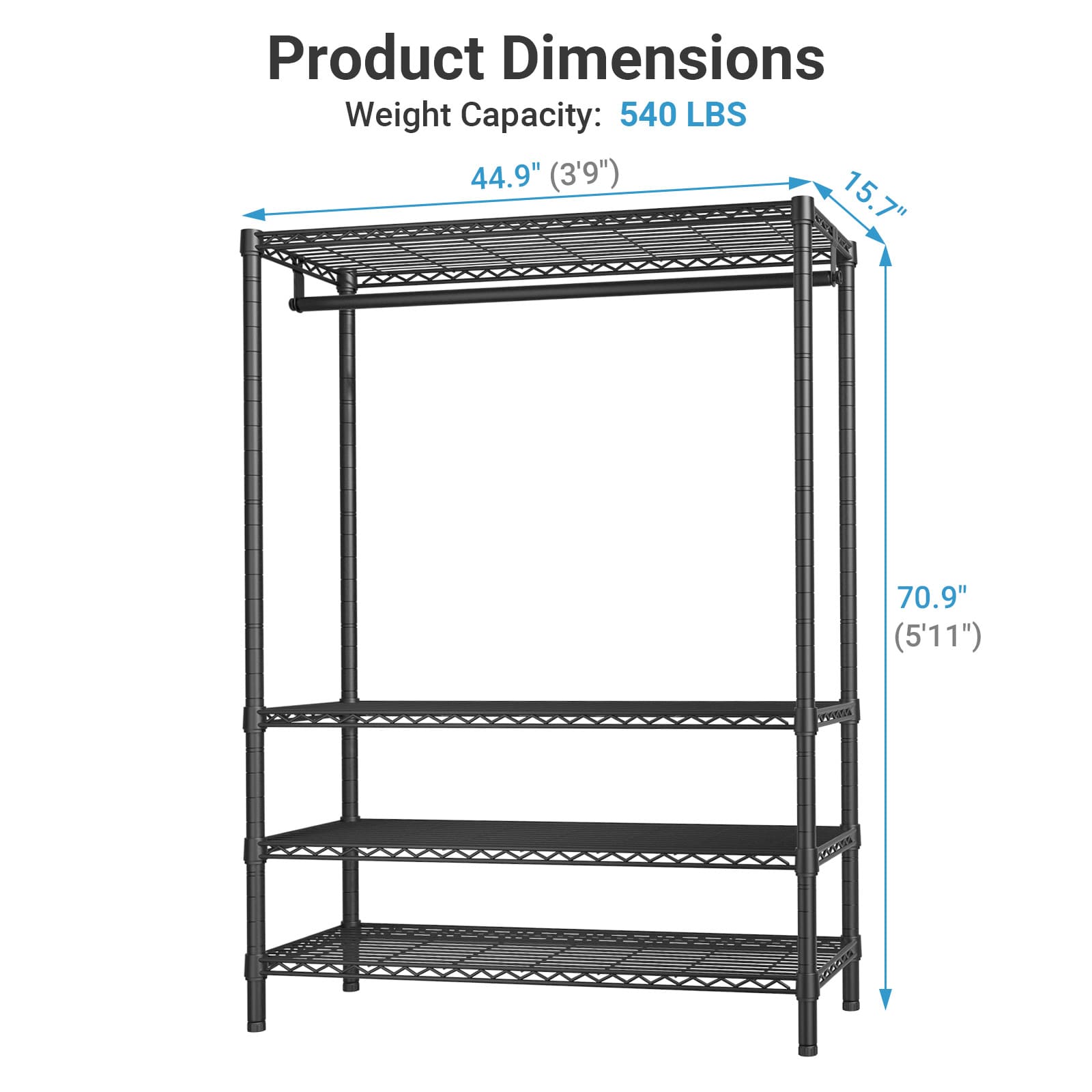 VIPEK V1 Clothes Rack