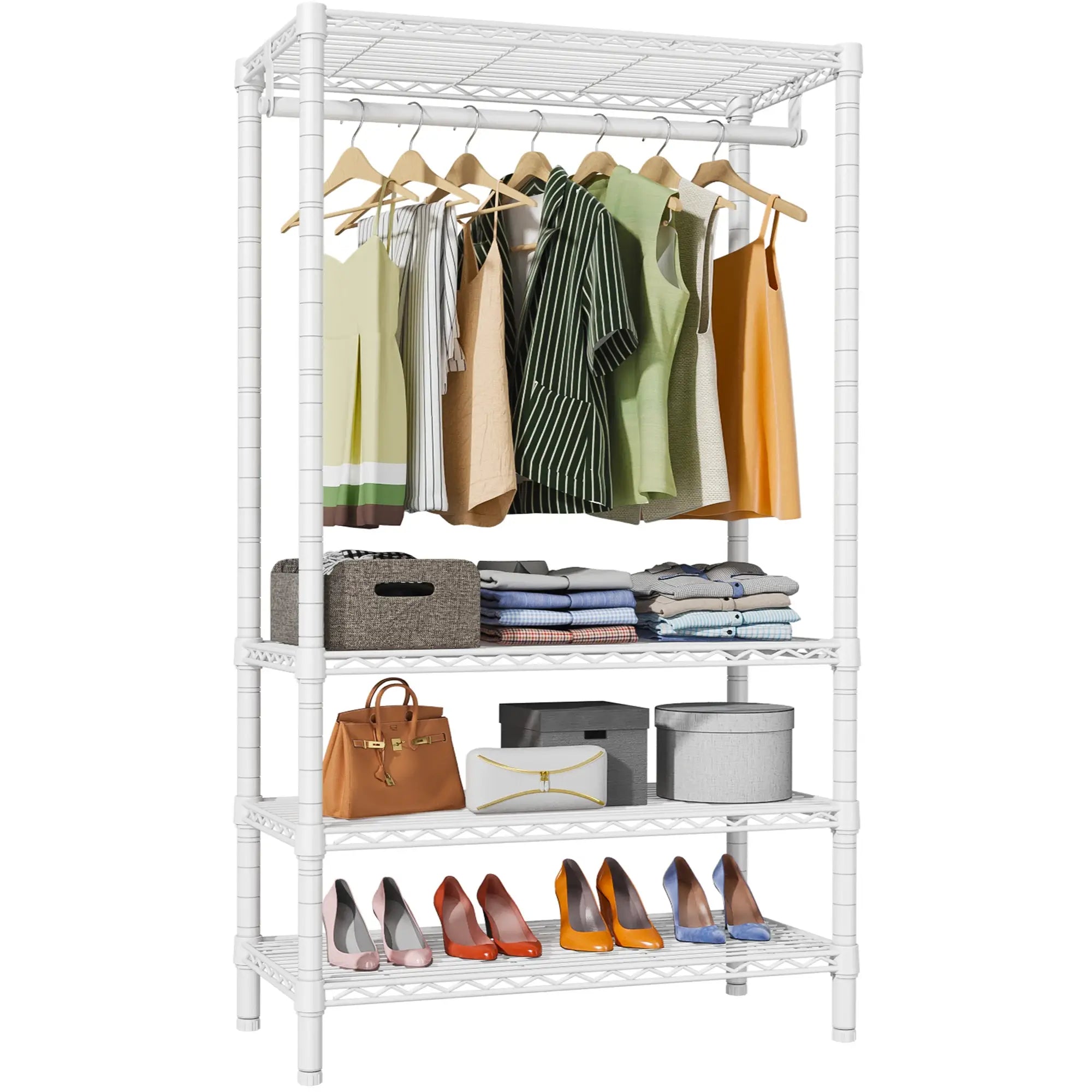 VIPEK V1 Clothes Rack, White