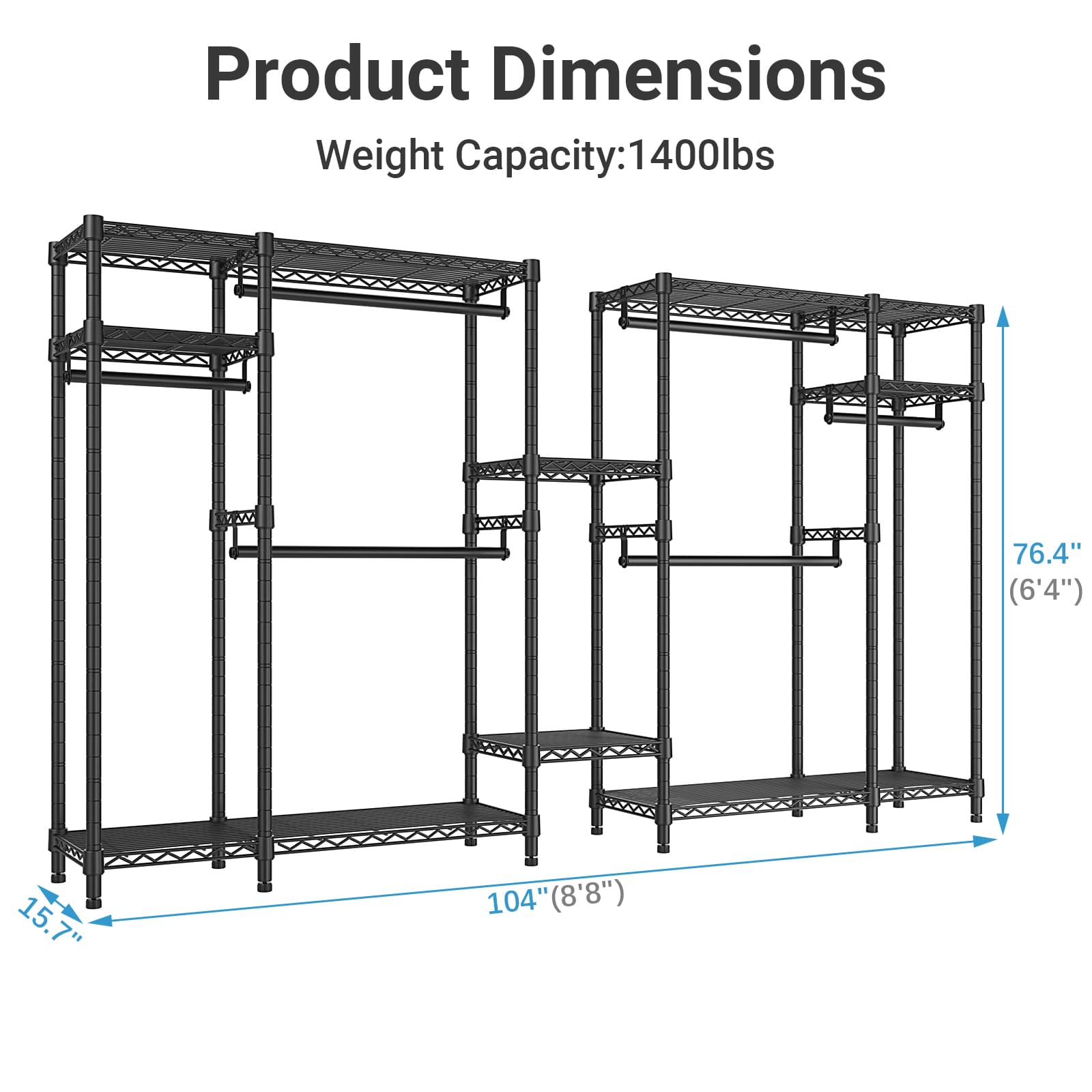 VIPEK V22 Clothes Rack