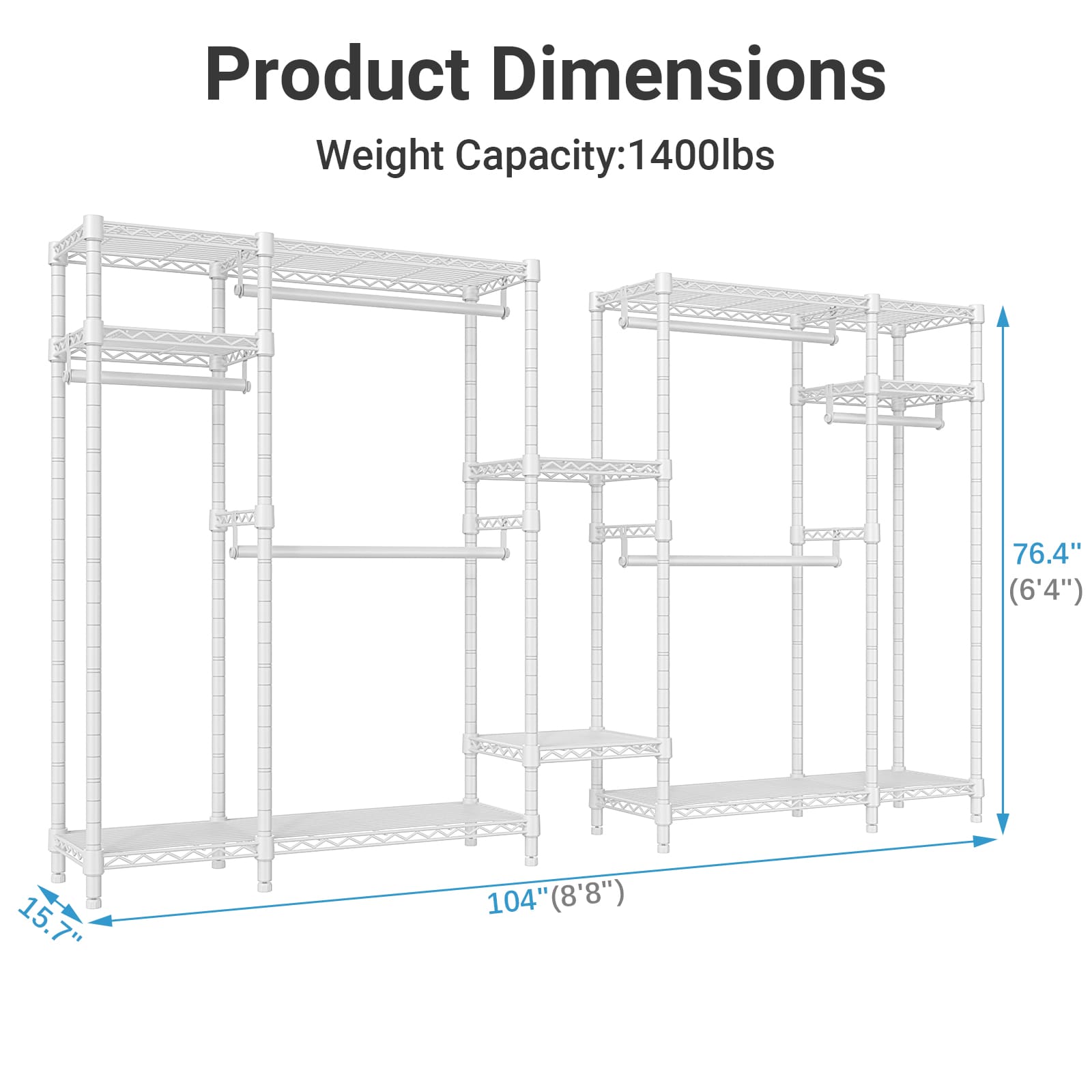 VIPEK V22 Clothes Rack