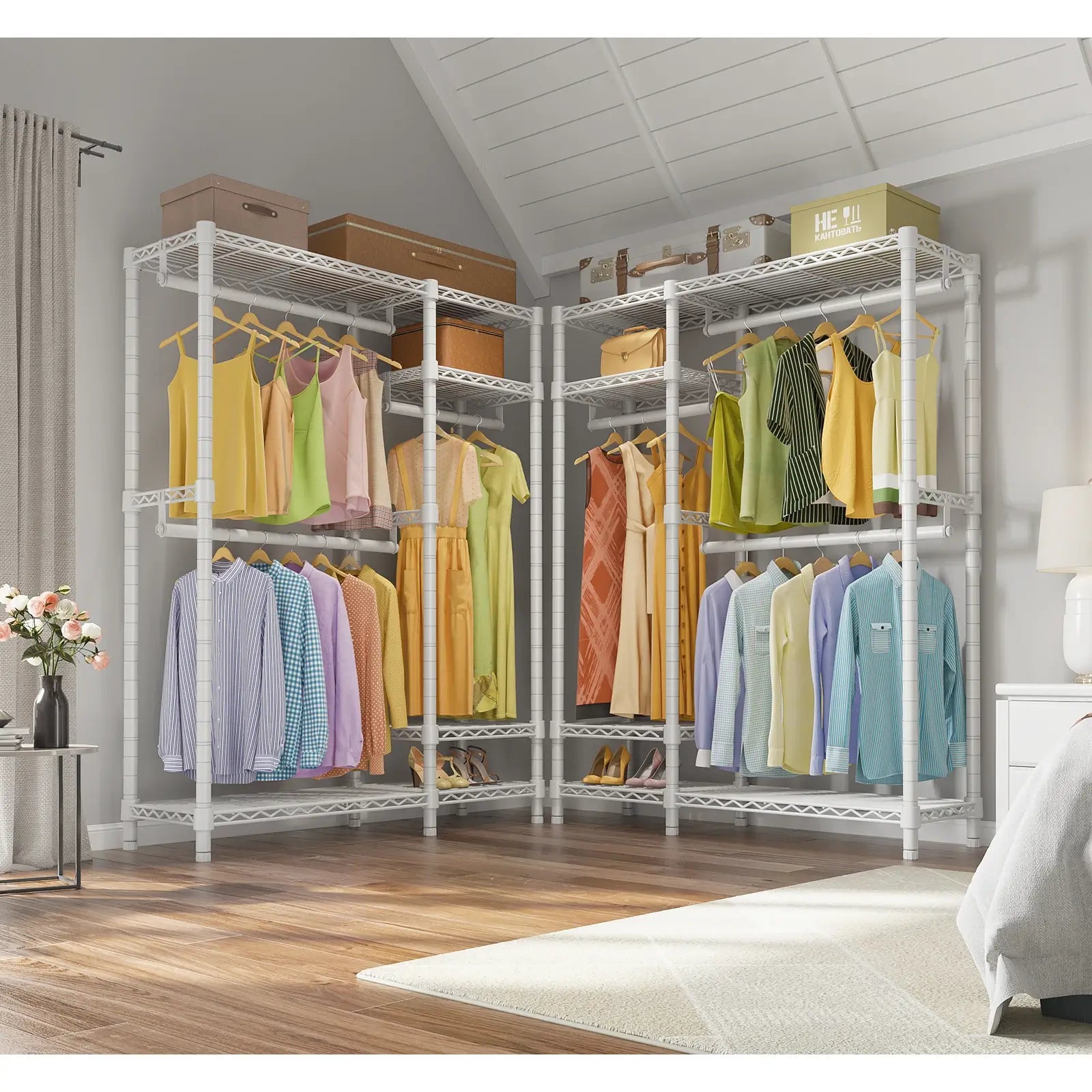VIPEK V2 Clothes Rack, White