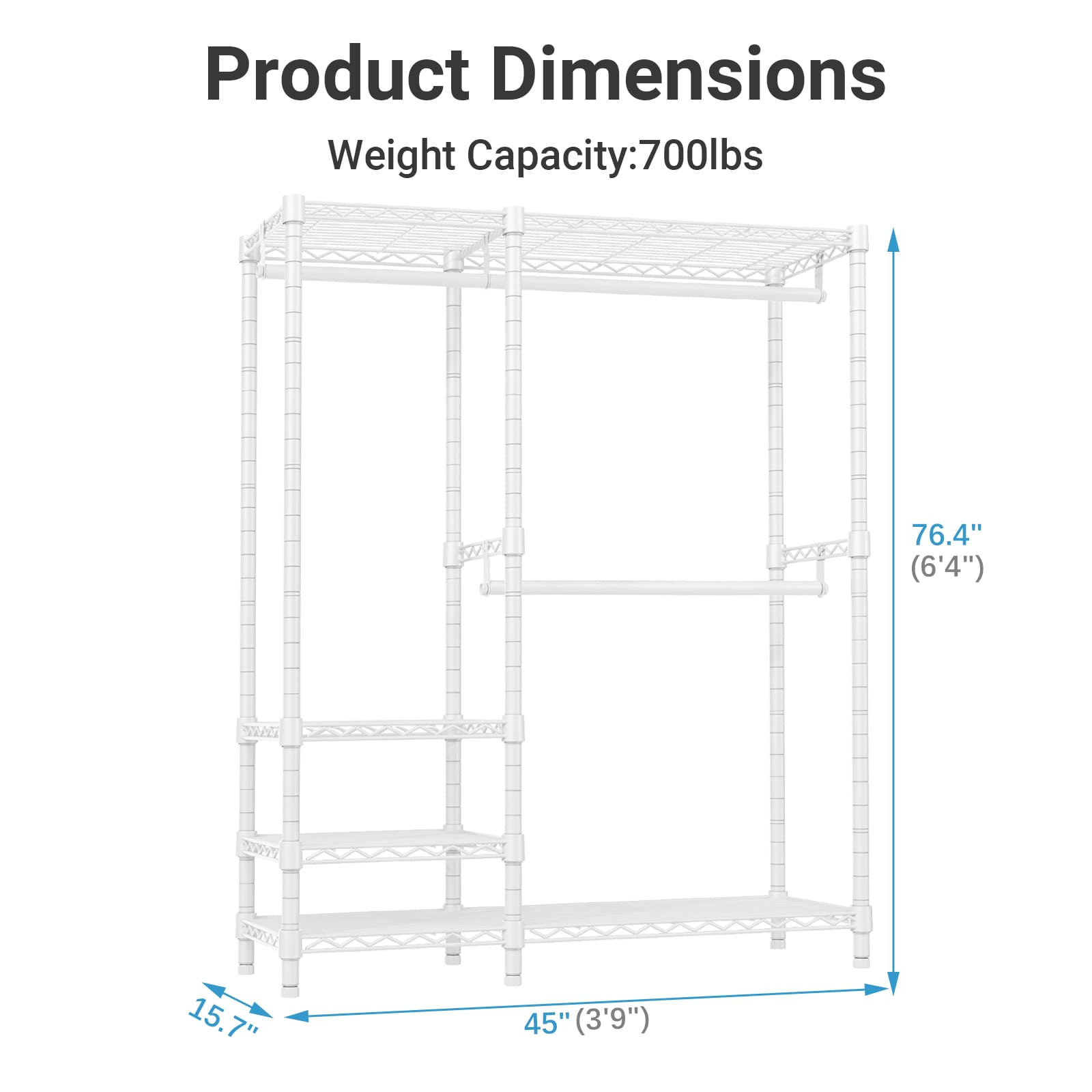 VIPEK V2i Clothes Rack