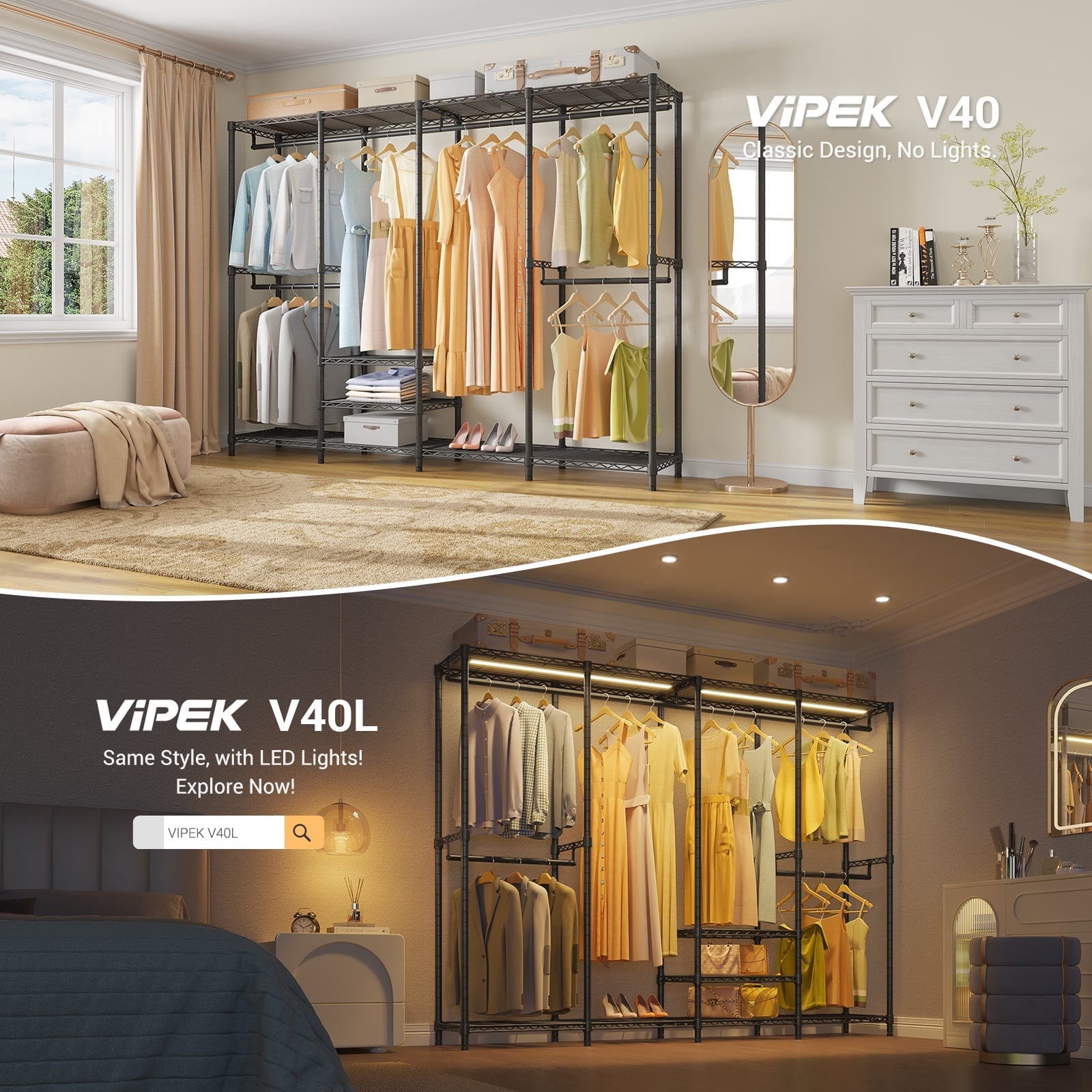 VIPEK V40 Garment Rack
