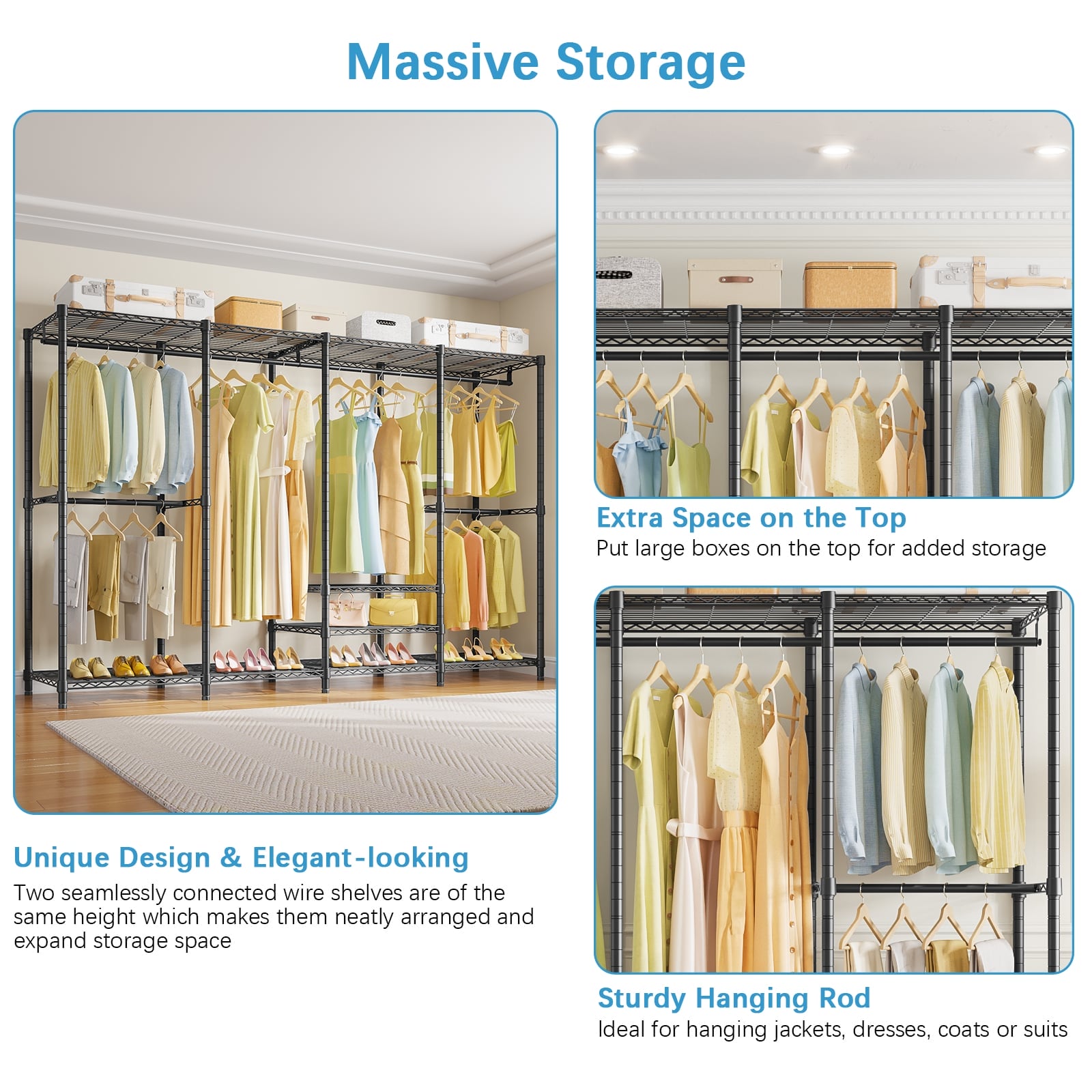 VIPEK V40 Plus Clothes Rack