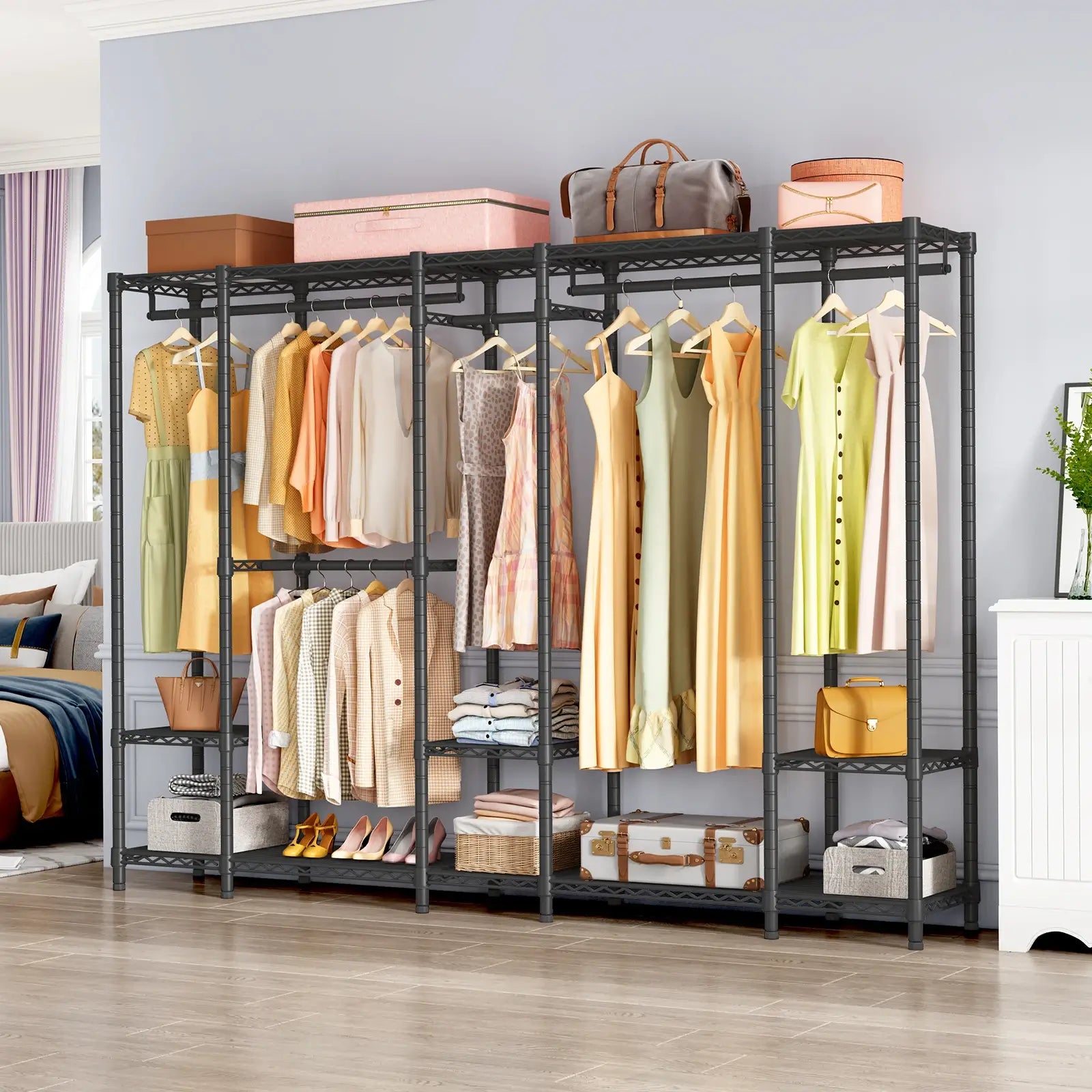 Sturdy Clothes Rack - Maximize Your Closet Space with Durable Garment ...