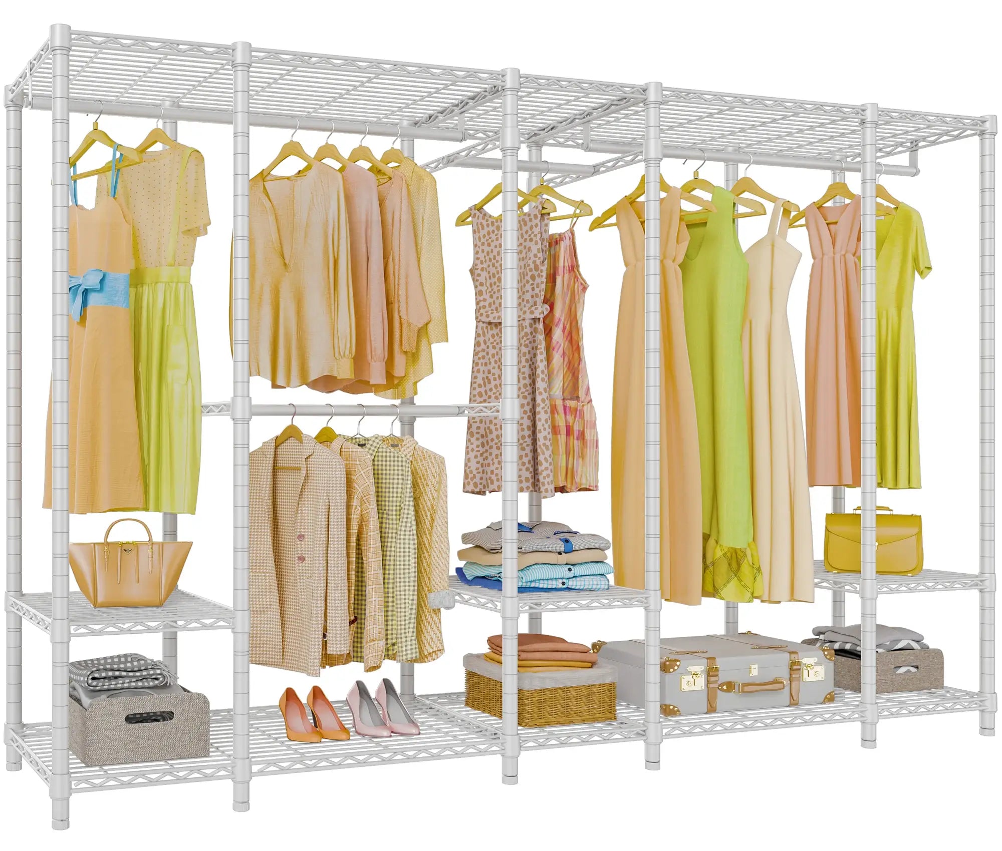 VIPEK V50 Clothes Rack, White