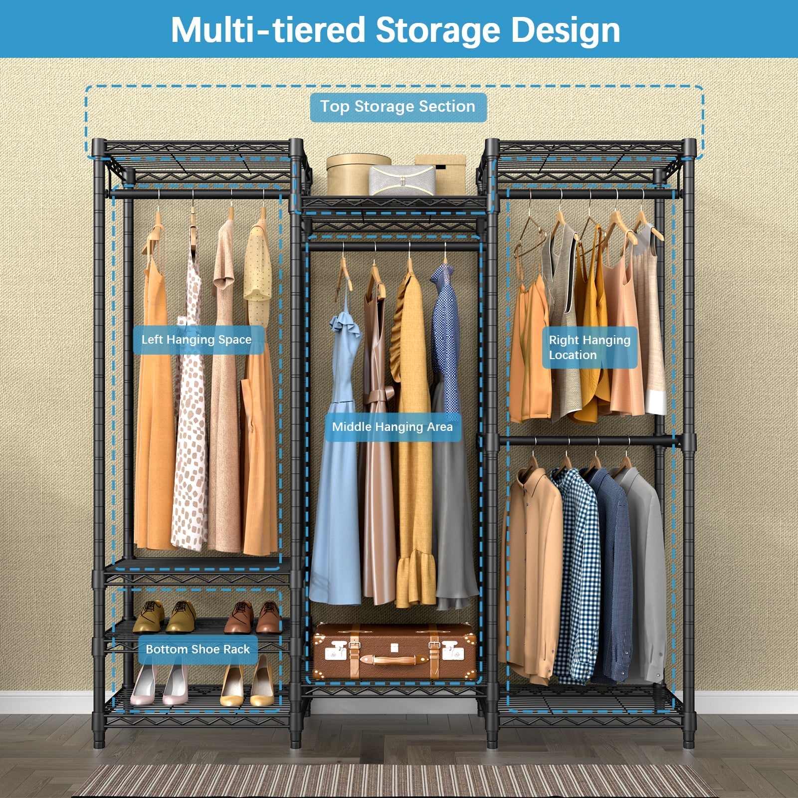 VIPEK V5C Garment Rack