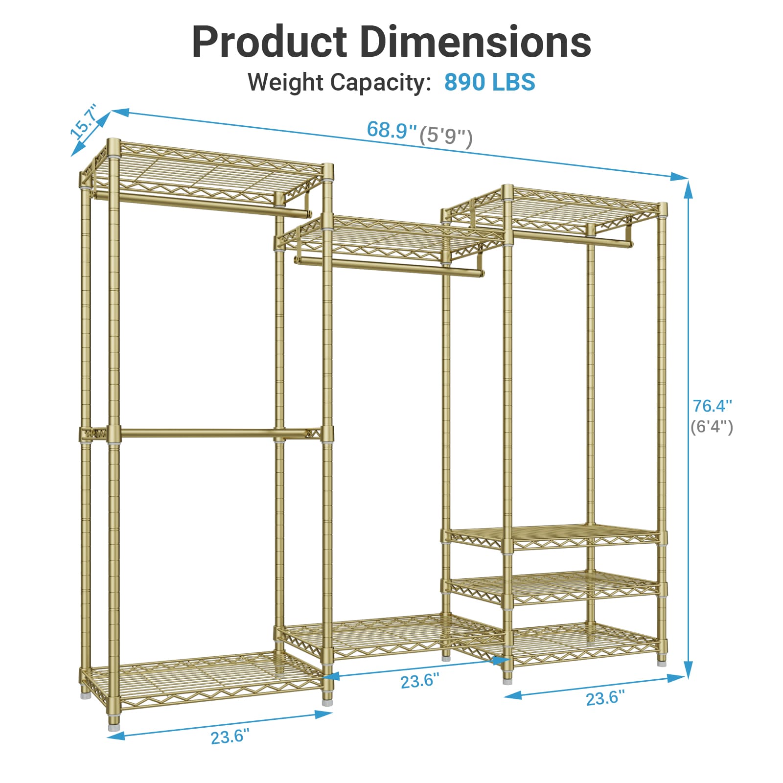 VIPEK V5 Clothes Rack