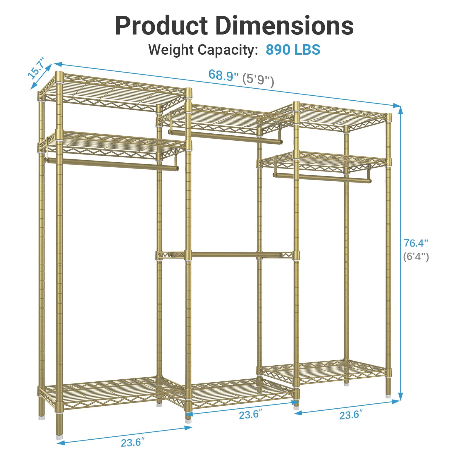 VIPEK V5i Clothes Rack