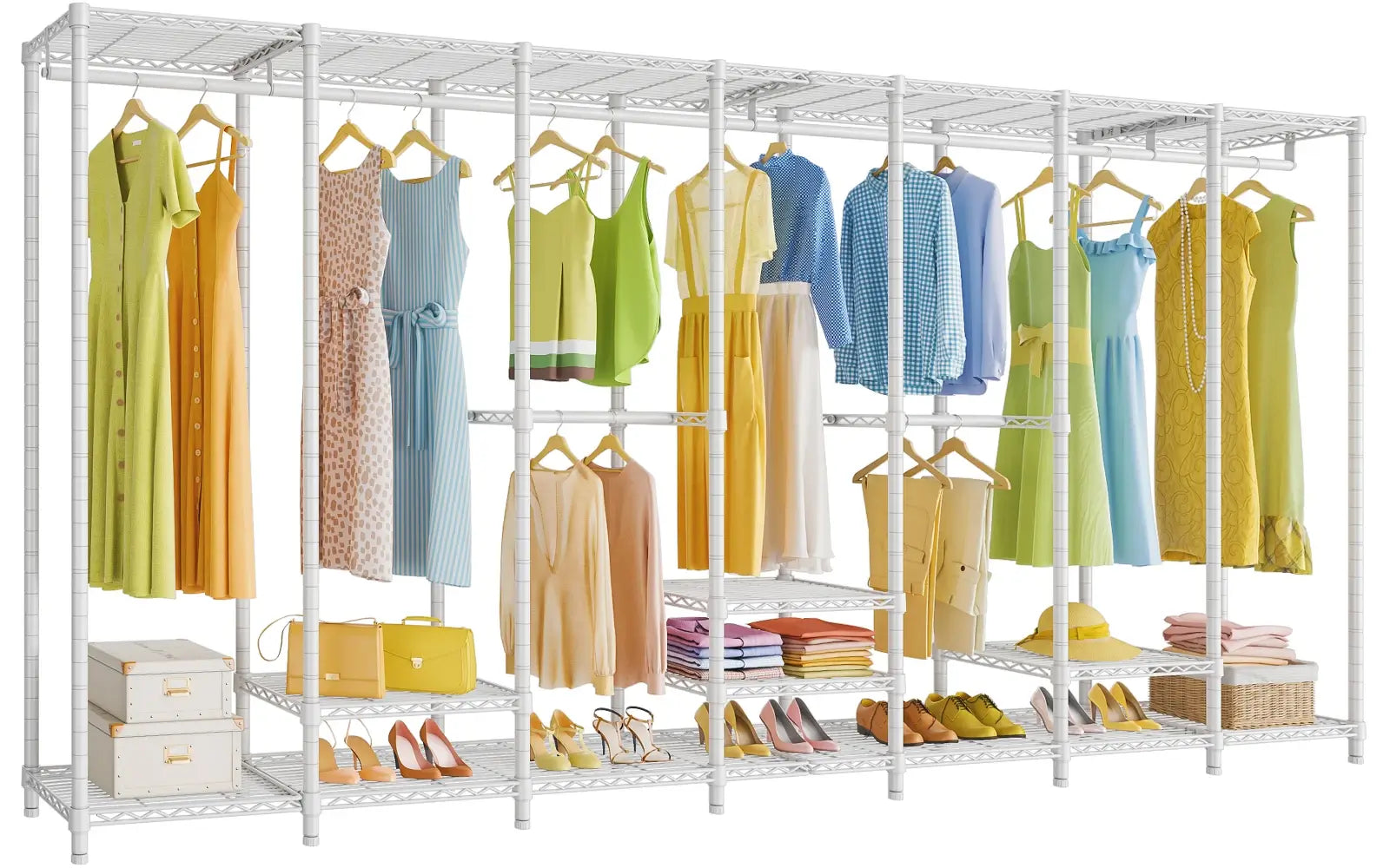 VIPEK V70 Clothes Rack, White