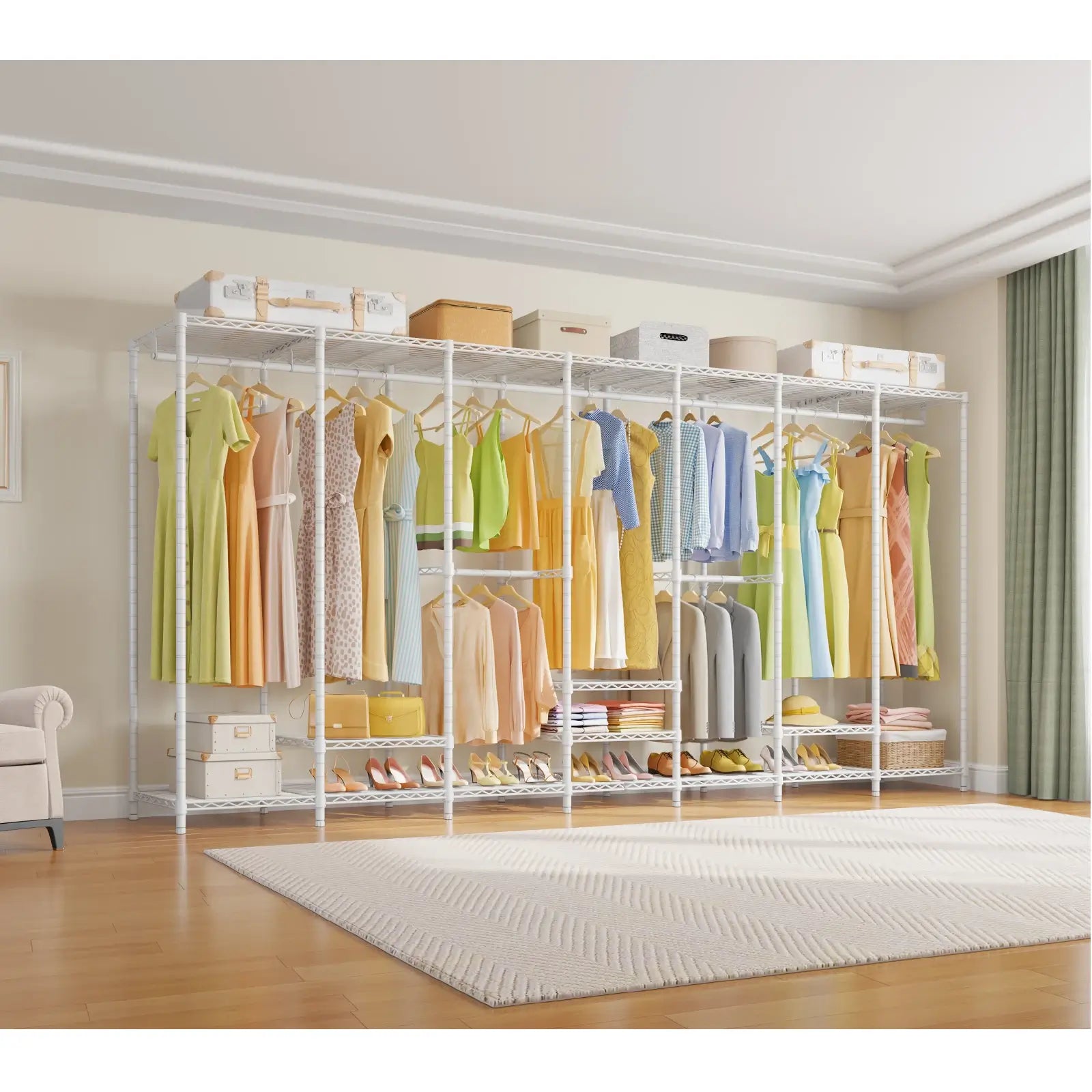 VIPEK V70 Clothes Rack, White